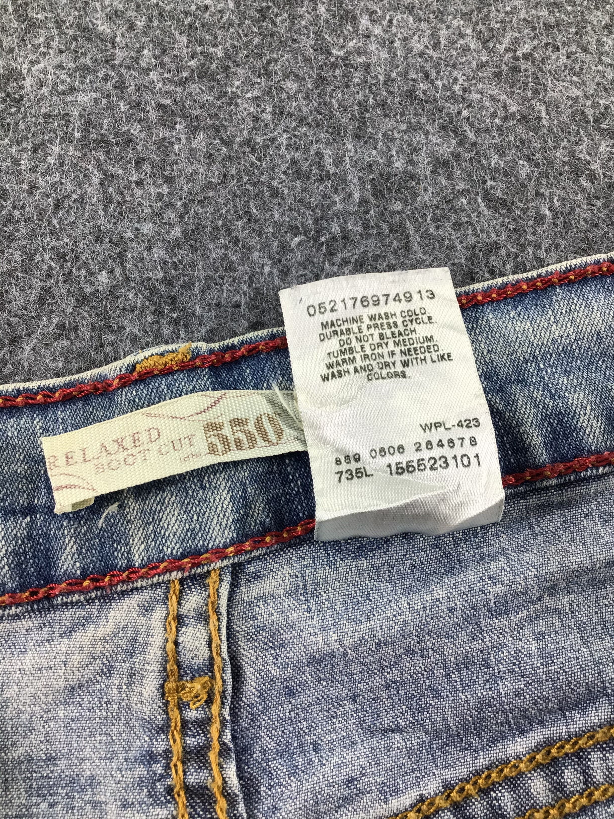 Levi's Vintage Levis 550 Jeans Faded Blue Denim -J555 Size US 32 / EU 48 - 11 Thumbnail