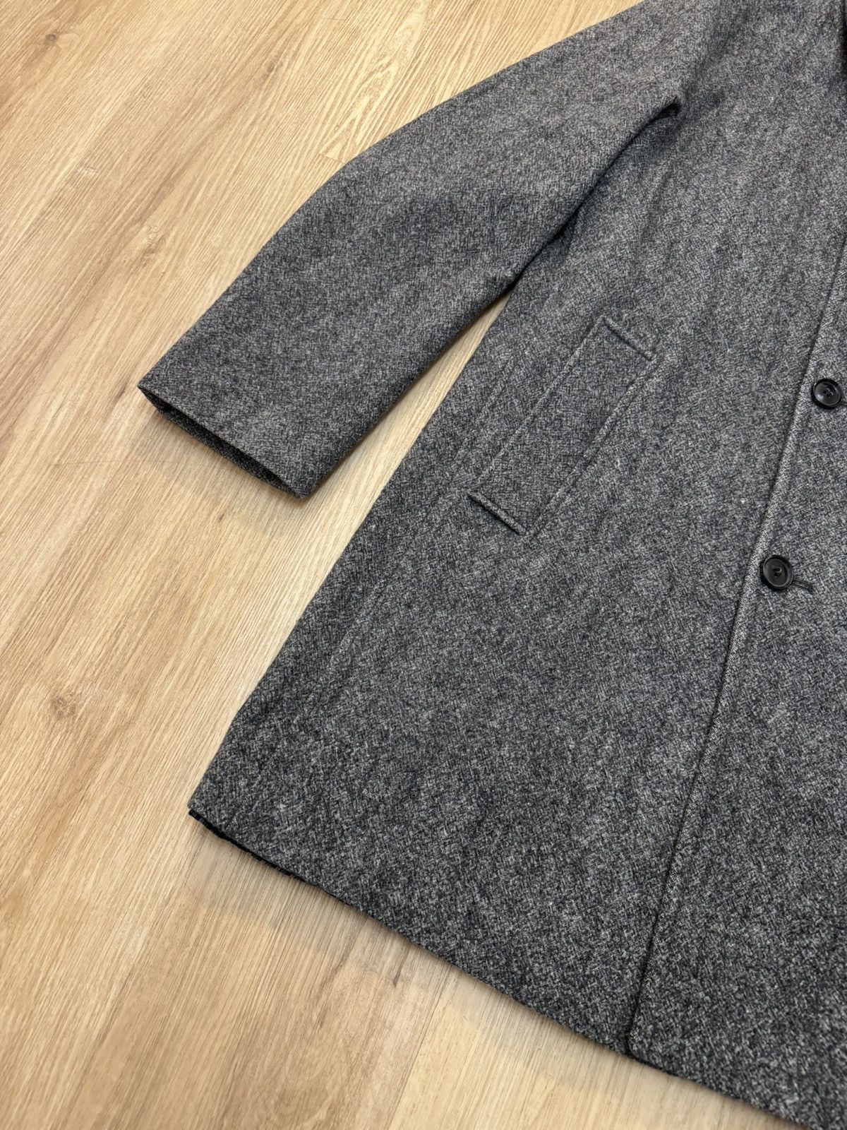 Other Eres Wool Grey Coat Long size 50 M Like New Size US M / EU 48-50 / 2 - 6 Thumbnail