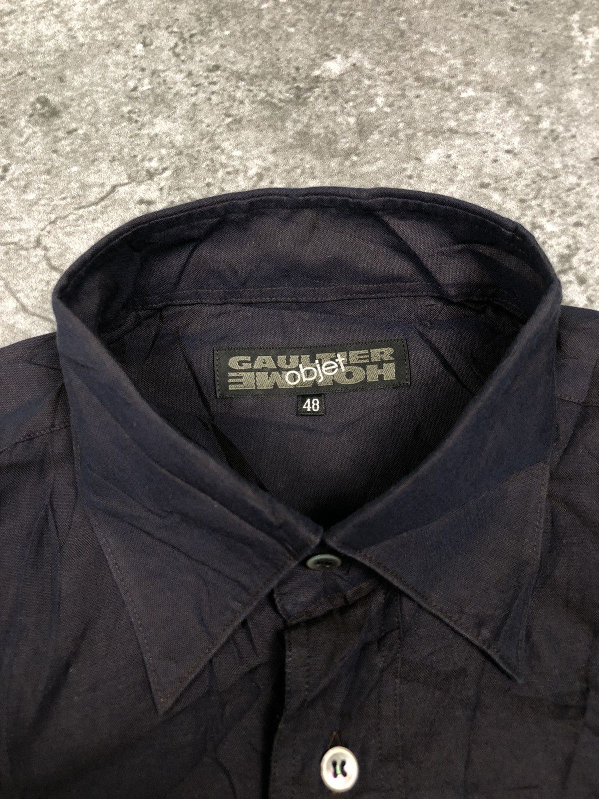 Jean Paul Gaultier GAULTIER HOMME OBJET Button Shirts Size US L / EU 52-54 / 3 - 4 Thumbnail