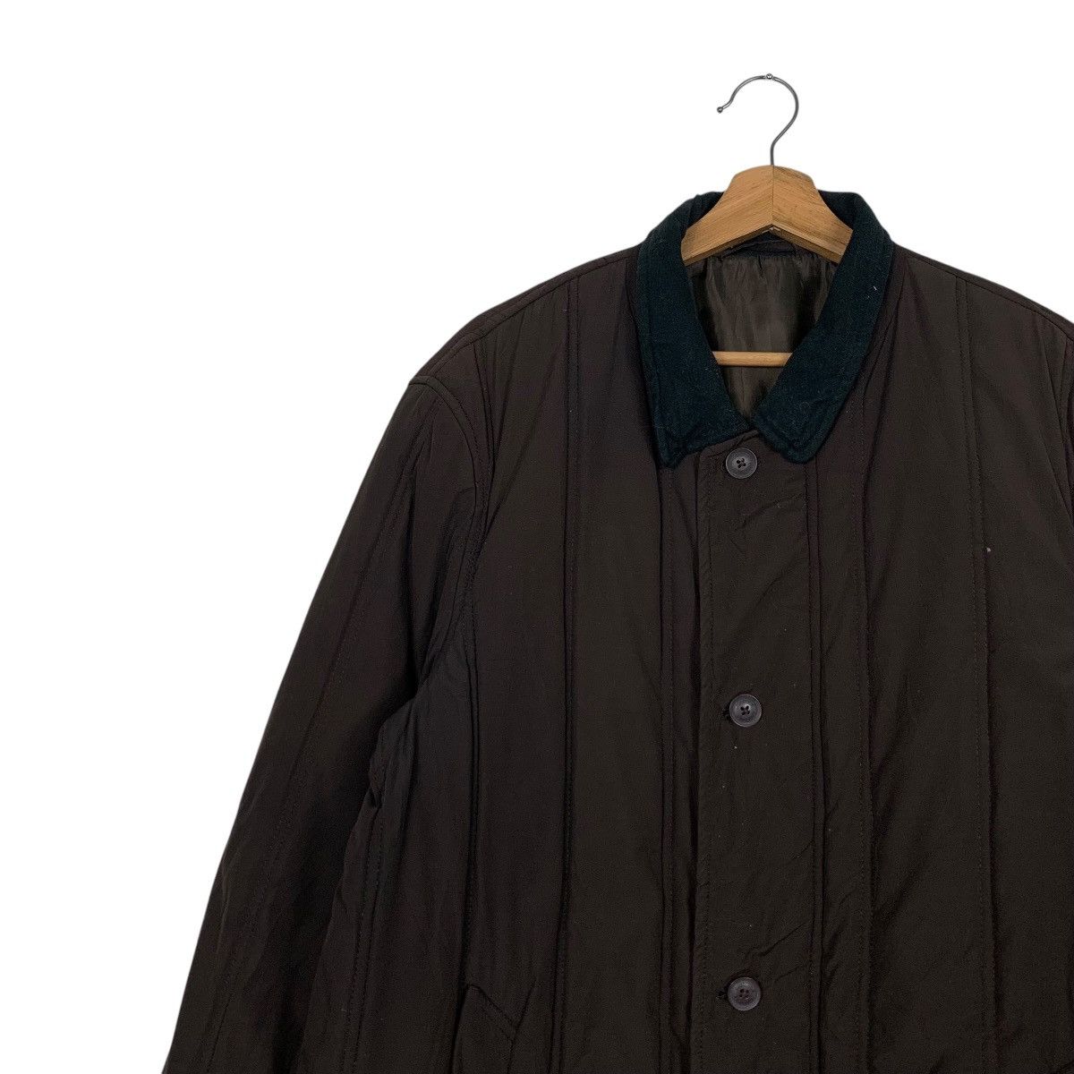 Japanese Brand CROCODILE Stripe Lightweight Work Casual Jacket #2370-C106 Size US L / EU 52-54 / 3 - 3 Thumbnail