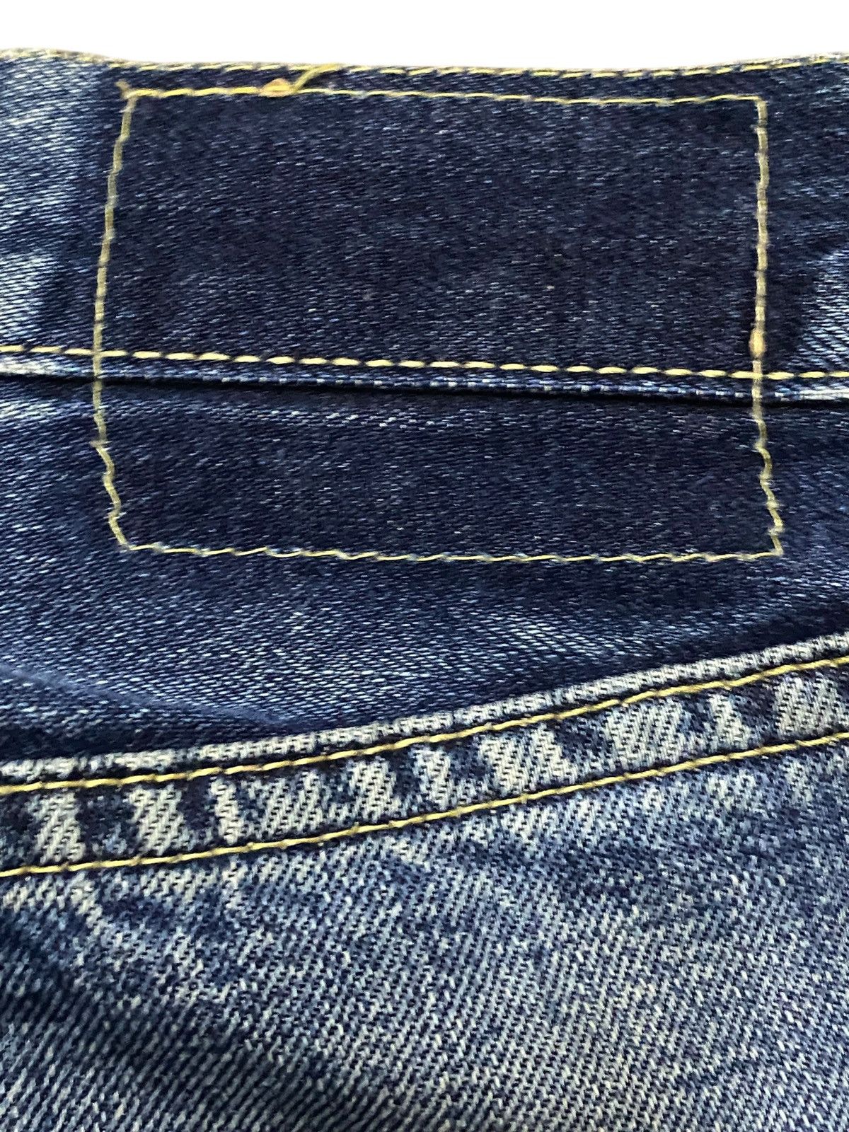 Denime Vintage Denime Selvedge Mud Wash Distressed Loose Jeans Size US 30 / EU 46 - 18 Thumbnail