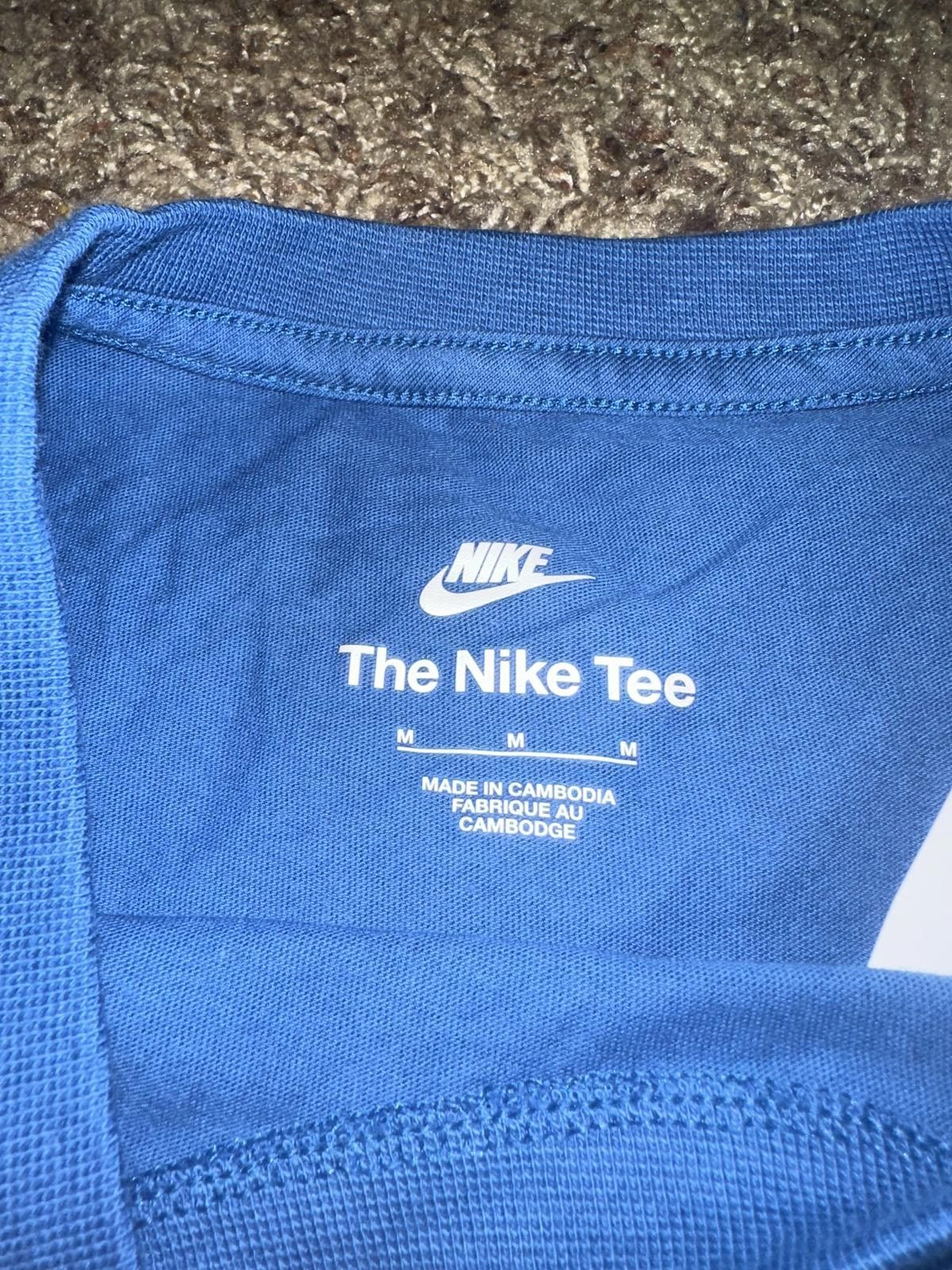 Nike Nike Men’s Futura Logo Round Neck Sports Short Sleeve Shirt Size US M / EU 48-50 / 2 - 3 Thumbnail