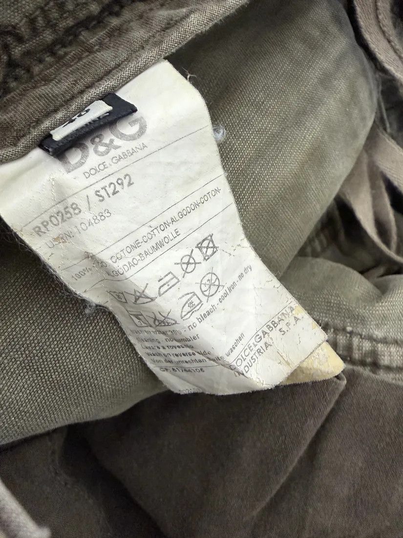 Dolce & Gabbana FW2006 Dolce & Gabbana Olive Multi Pockets Cargo Pants Size US 32 / EU 48 - 6 Thumbnail