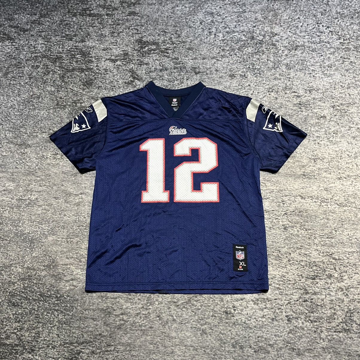 NFL Tom Brady #12 New England Patriots Jersey Reebok Home Medium Size US M / EU 48-50 / 2 - 1 Thumbnail