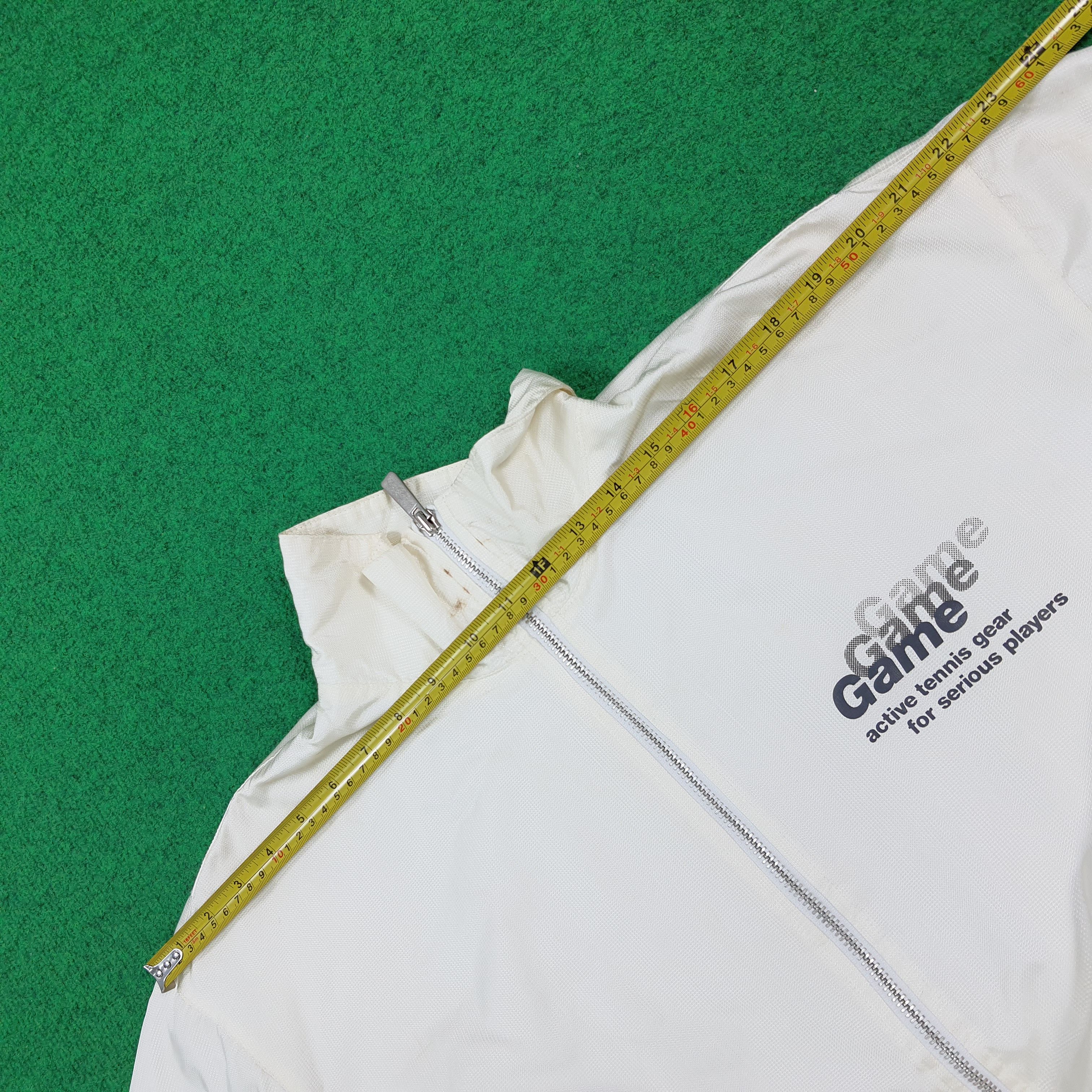 Nike Vintage NIKE Game Tennis Gear Windbreaker Bomber C306N14 Size US L / EU 52-54 / 3 - 12 Thumbnail