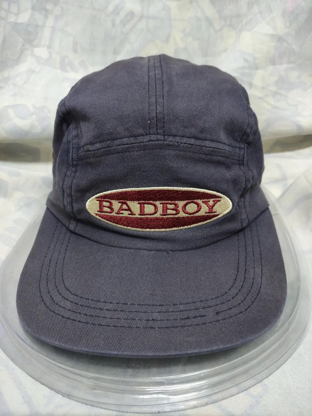 Japanese Brand BADBOY VINTAGE 5 PANEL CAP Size ONE SIZE - 2 Thumbnail