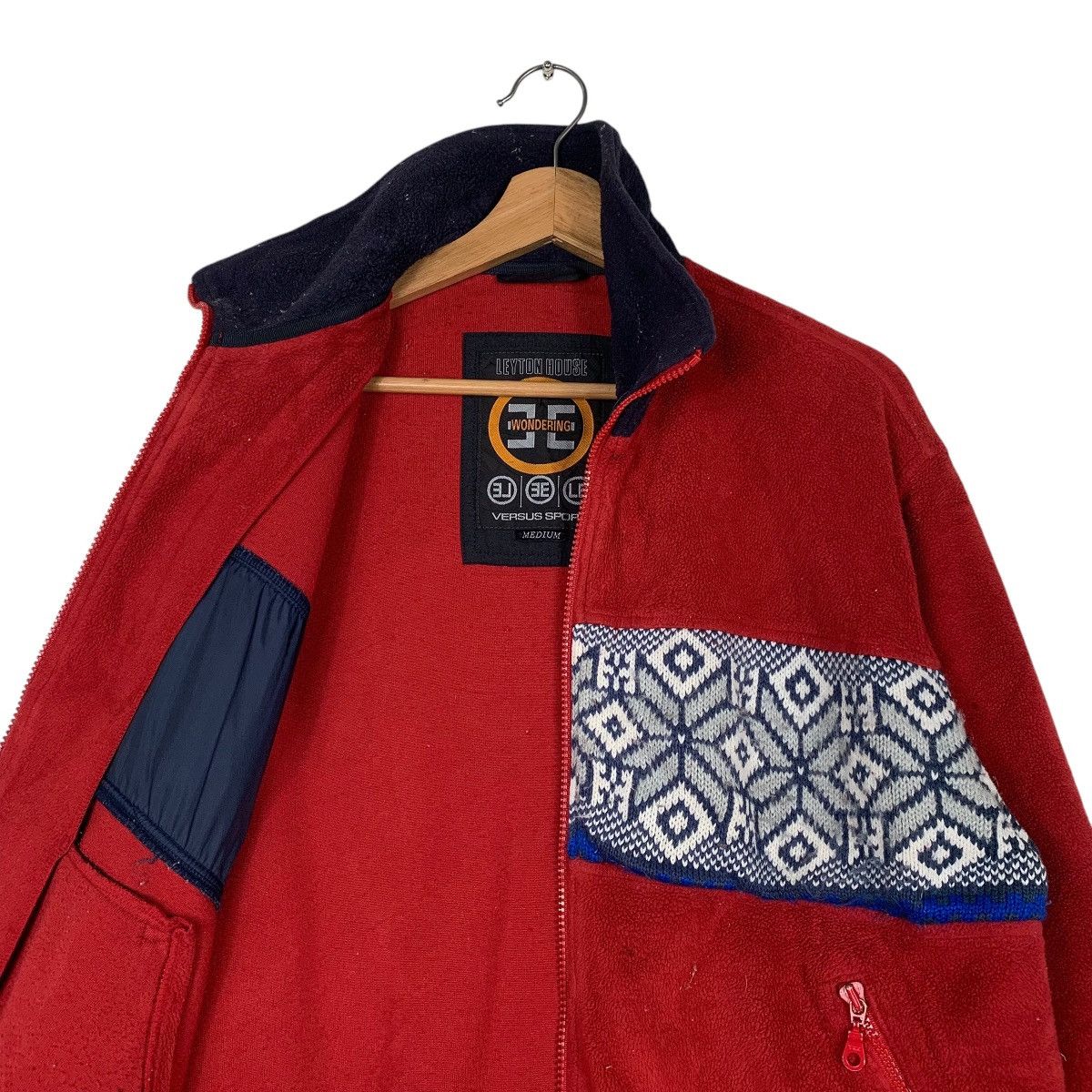 Japanese Brand Japanese Brand Leyton House Fleece Jacket Size US M / EU 48-50 / 2 - 10 Thumbnail