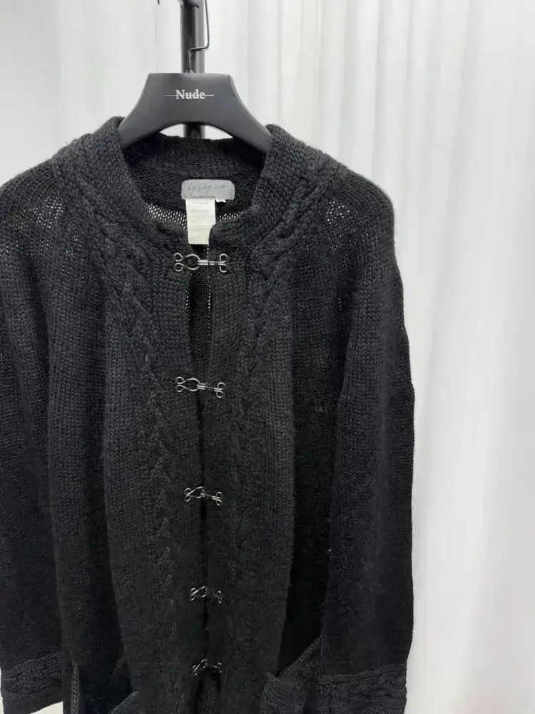 Yohji Yamamoto Yohji Yamamoto Pour Homme Knitwear Coat-2507 Size US M / EU 48-50 / 2 - 3 Thumbnail