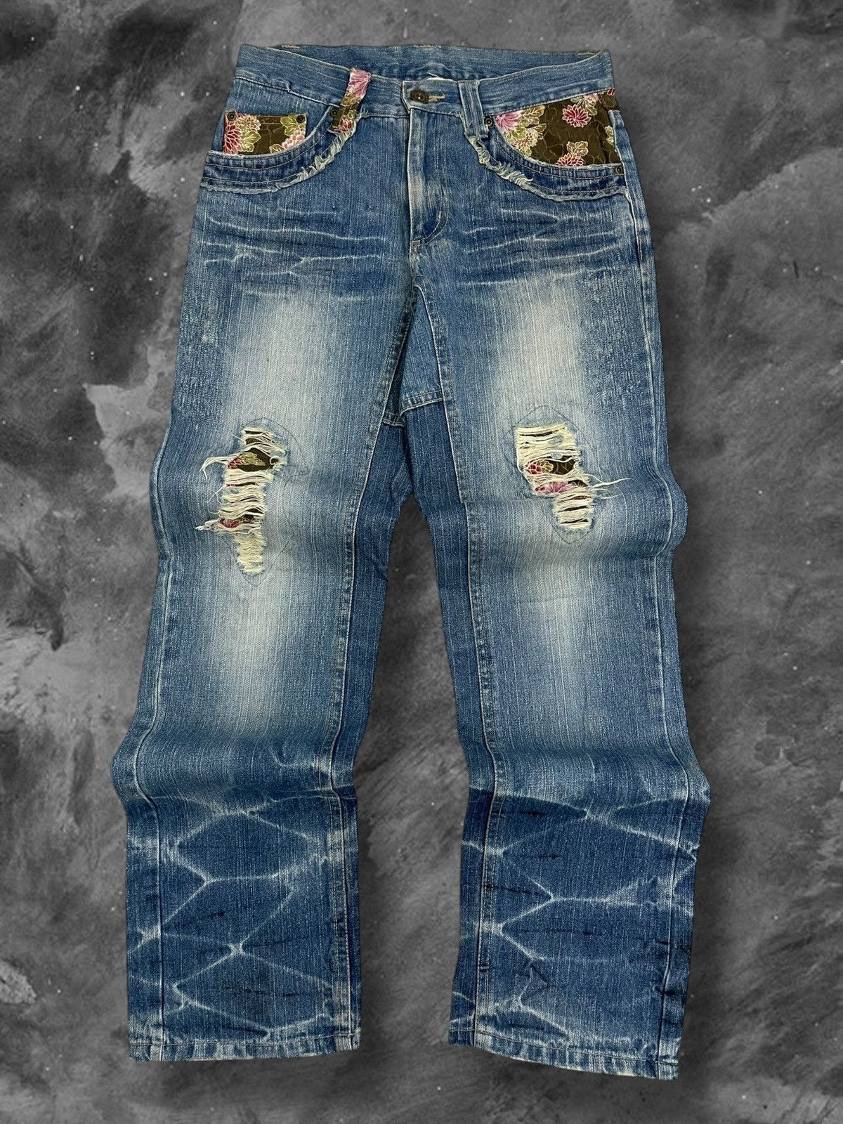 Hysteric Glamour Vintage Icon Designer Japan GuruGumu Traditional Denim Style Size US 30 / EU 46 - 1 Thumbnail