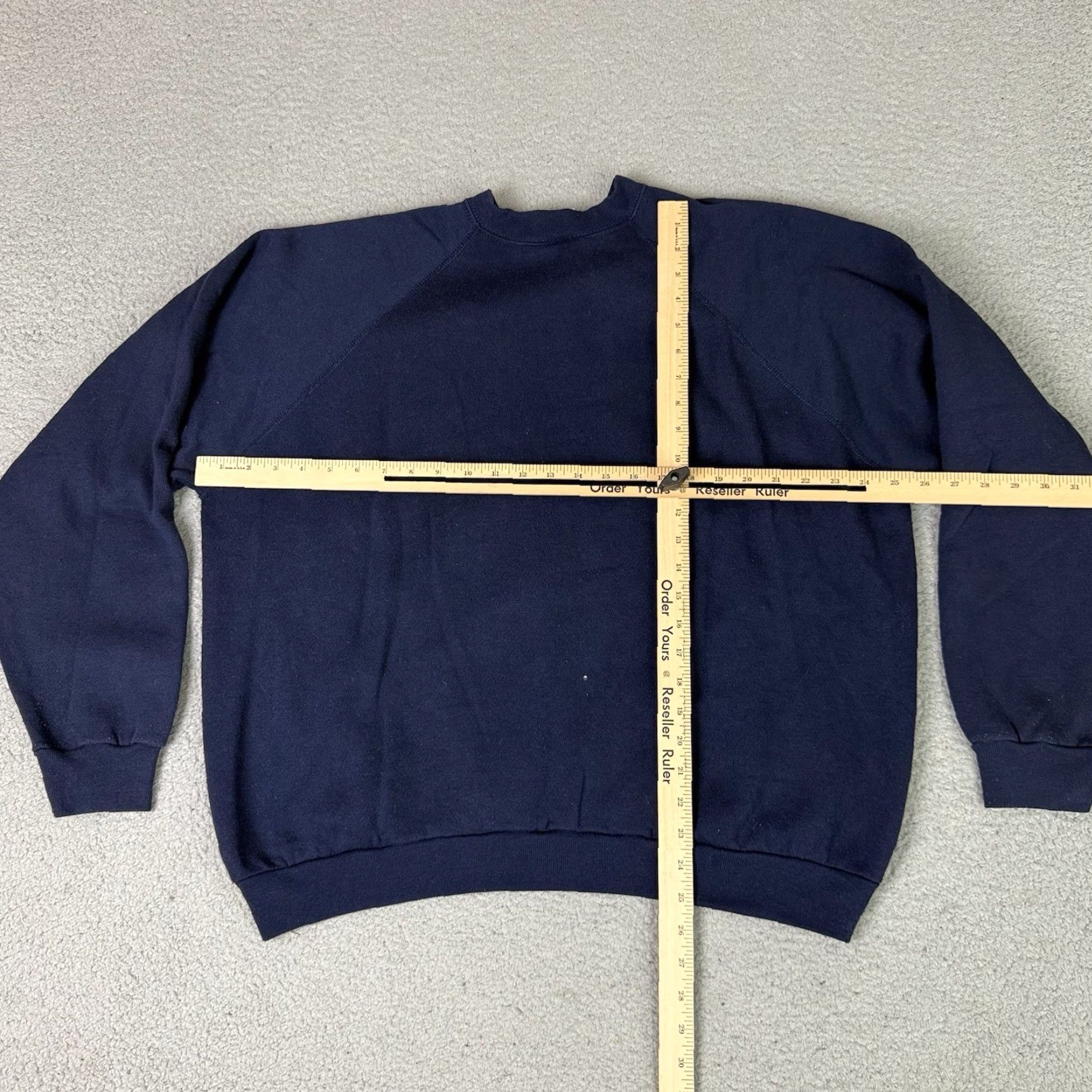 Tultex VINTAGE Tultex Sweatshirt Men XL Blue Crewneck Pullover 90s Size US XL / EU 56 / 4 - 6 Thumbnail