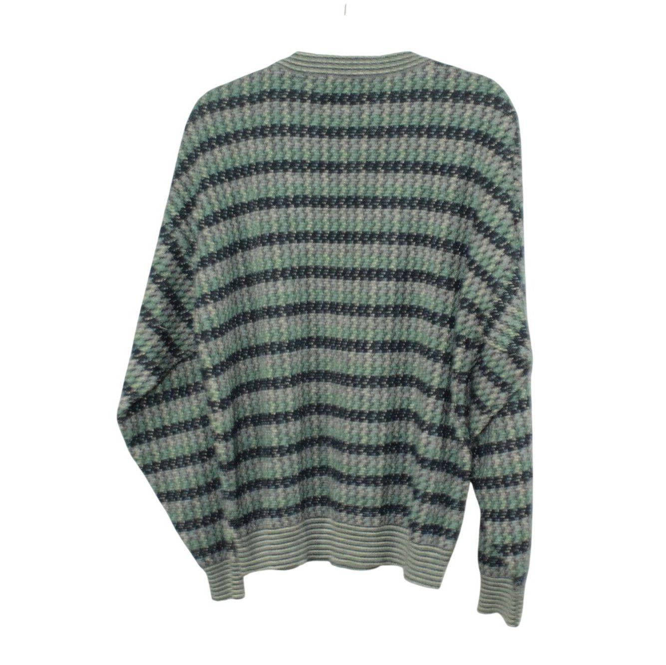 Other Vintage Expressions Striped Knit Sweater L Naturecore Size US L / EU 52-54 / 3 - 2 Thumbnail