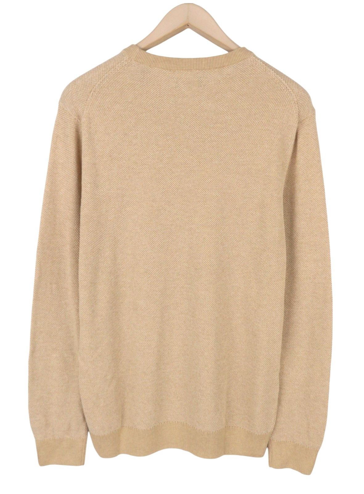 Gant MULTI TEXTURE PIQUE C-NECK L Khaki Melange 88075 Size US L / EU 52-54 / 3 - 4 Thumbnail