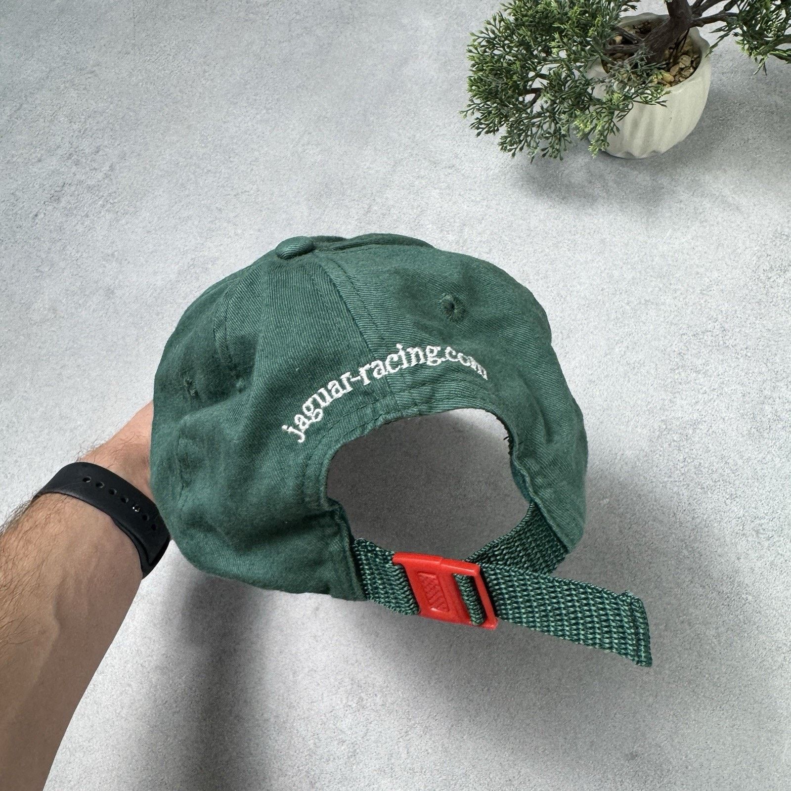 Vintage Vinatge Jaugar F1 Racing Cap Hat Men One Size Green Size ONE SIZE - 9 Thumbnail