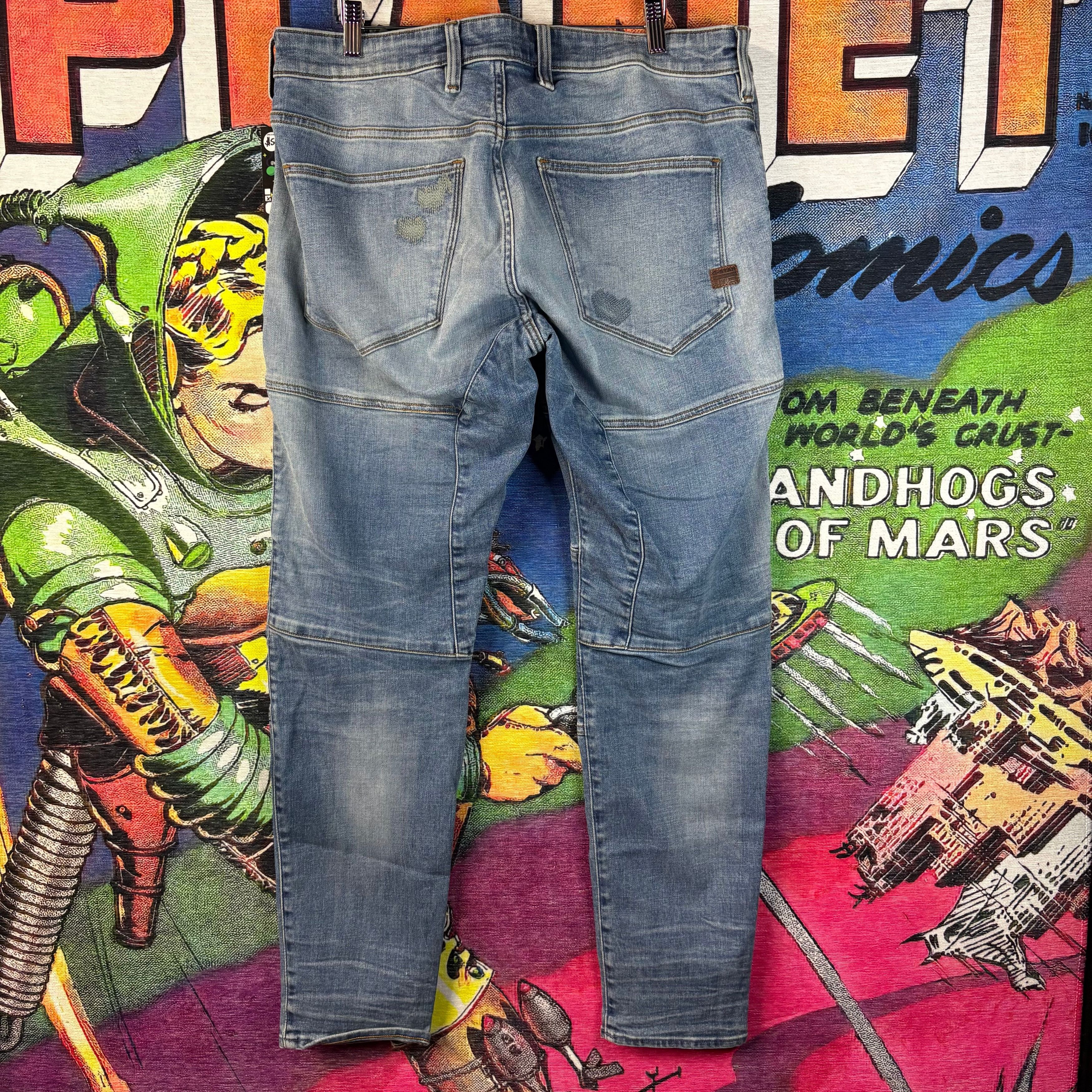 G-Star G-Star Rackam 3D Skinny Jeans Size 36" Size US 36 / EU 52 - 7 Thumbnail