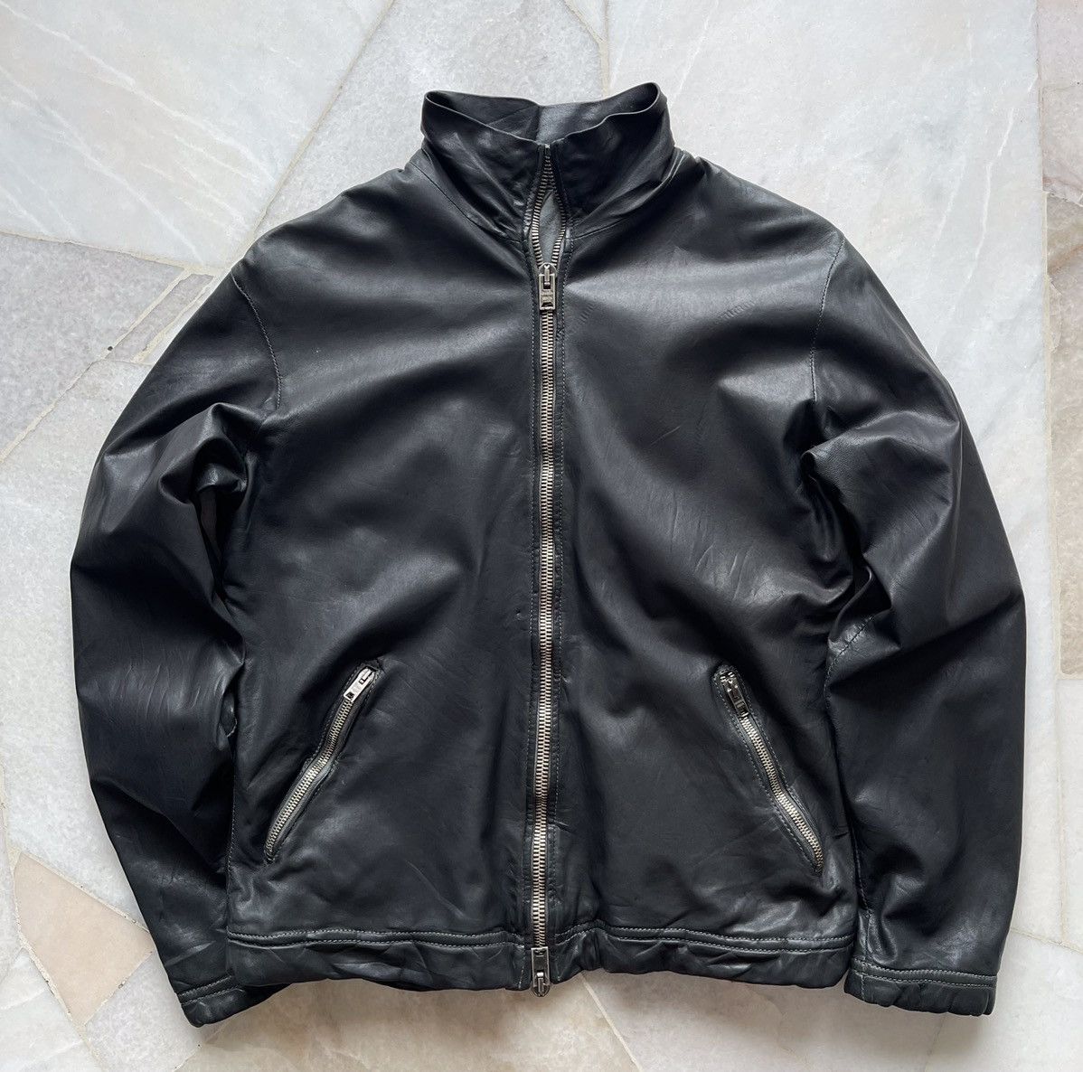 Giorgio Brato Giorgio Brato Vera Pelle Leather Jacket Size US S / EU 44-46 / 1 - 2 Thumbnail