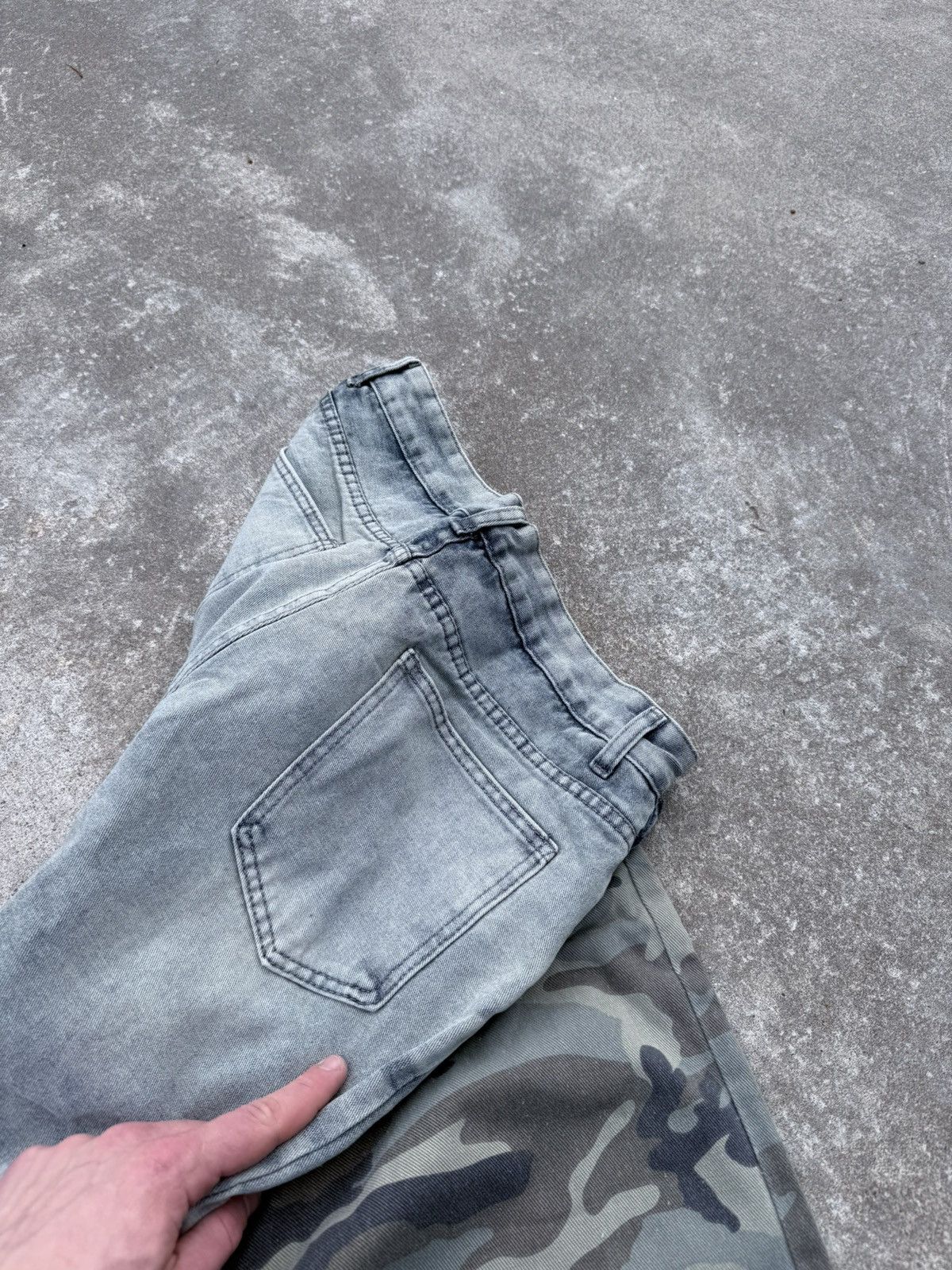 Other Vintage Y2K avantgarde streetwear oversized wide track jeans Size US 32 / EU 48 - 9 Thumbnail