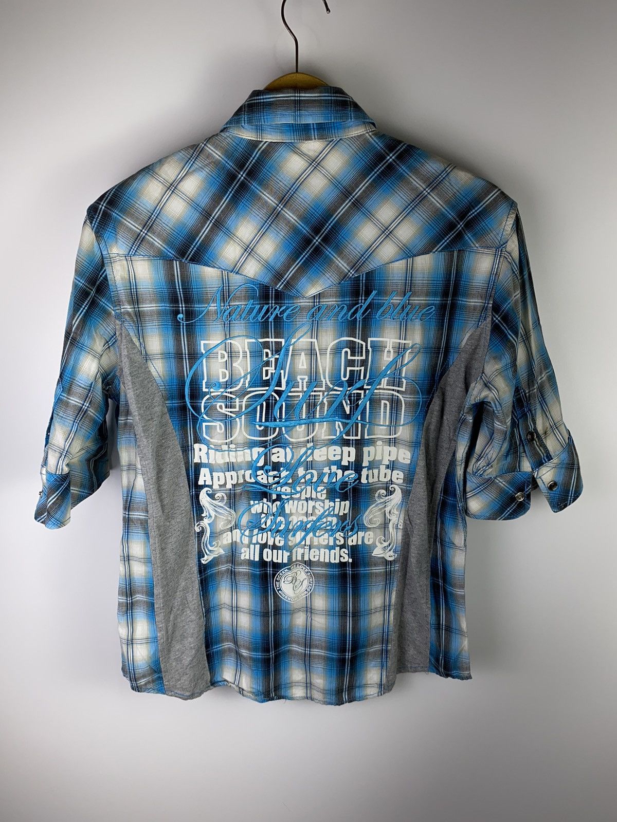 If Six Was Nine × Japanese Brand × Le Grande Bleu (L.G.B.) crazy gothic beach sound hybrid shirts japan Size US M / EU 48-50 / 2 - 2 Thumbnail