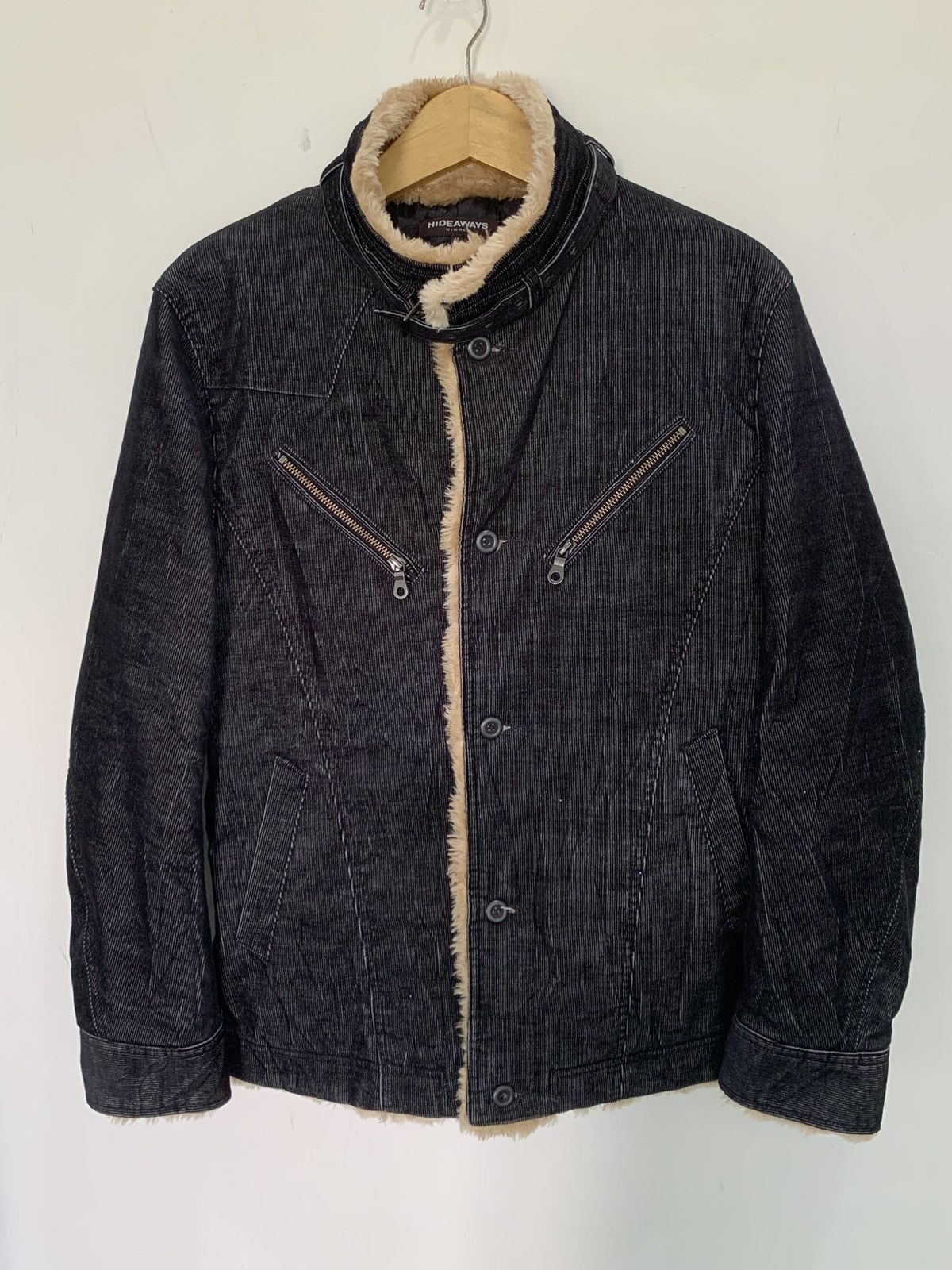 Nicole Club ppfm style era nicole hideaways cordu sherpa jacket Size US M / EU 48-50 / 2 - 12 Thumbnail