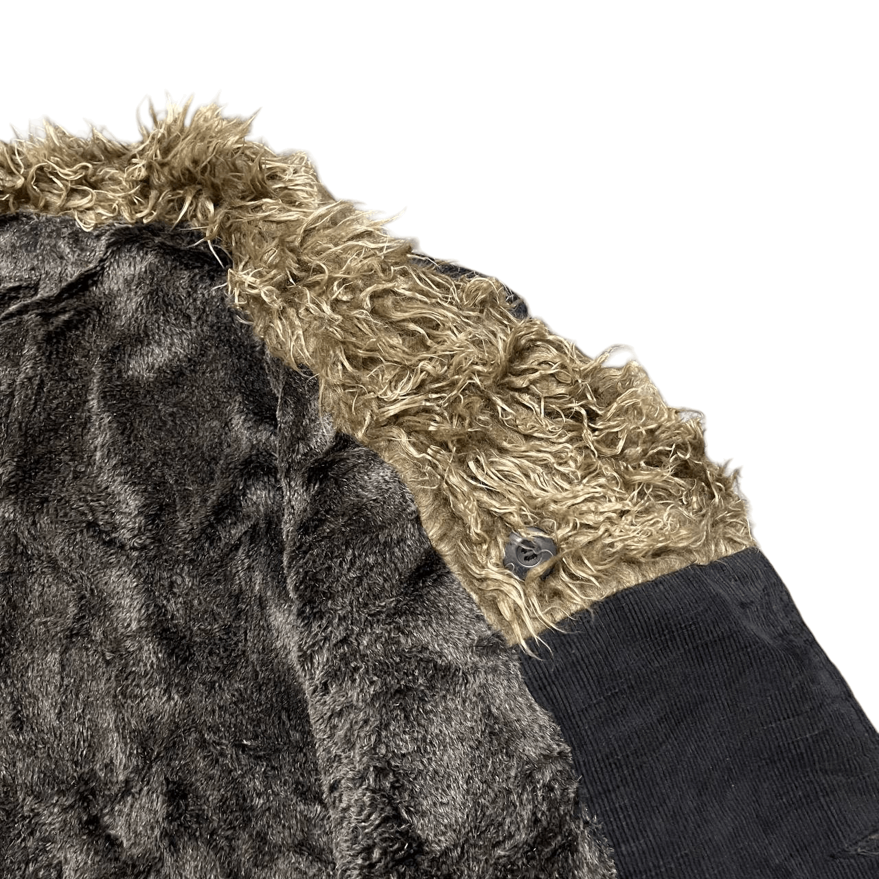 In The Attic Vintage In The Attic Corduroy Fur Coat Jacket Size US M / EU 48-50 / 2 - 6 Thumbnail