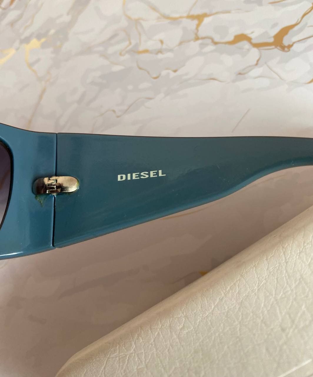 Diesel Vintage Diesel Y2K Black Blue Logo DS 0093 Size ONE SIZE - 8 Thumbnail