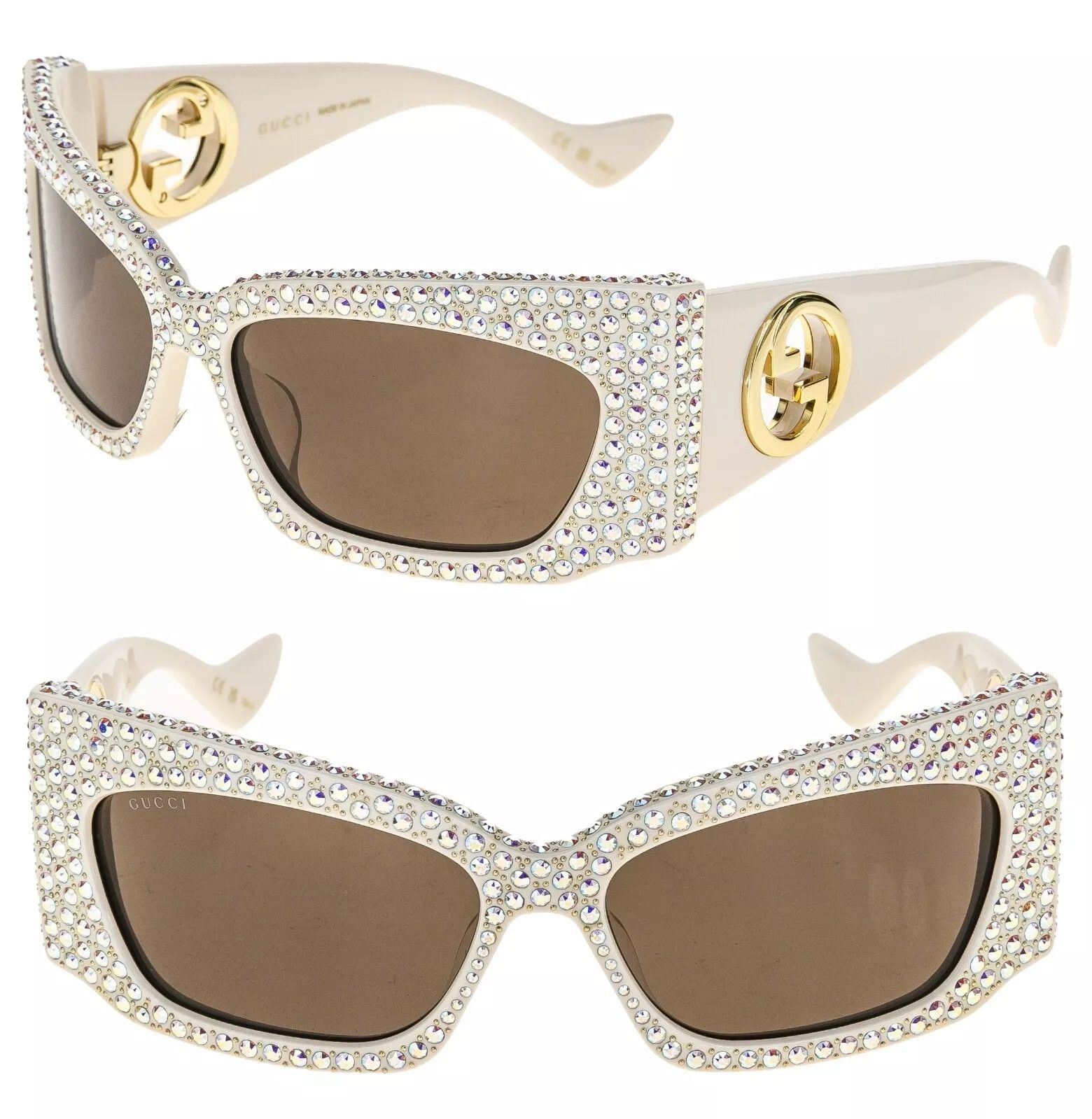 Gucci GUCCI HOLLYWOOD FOREVER 1412 Gg1412S Mask Sunglasses 002 Size ONE SIZE - 1 Thumbnail
