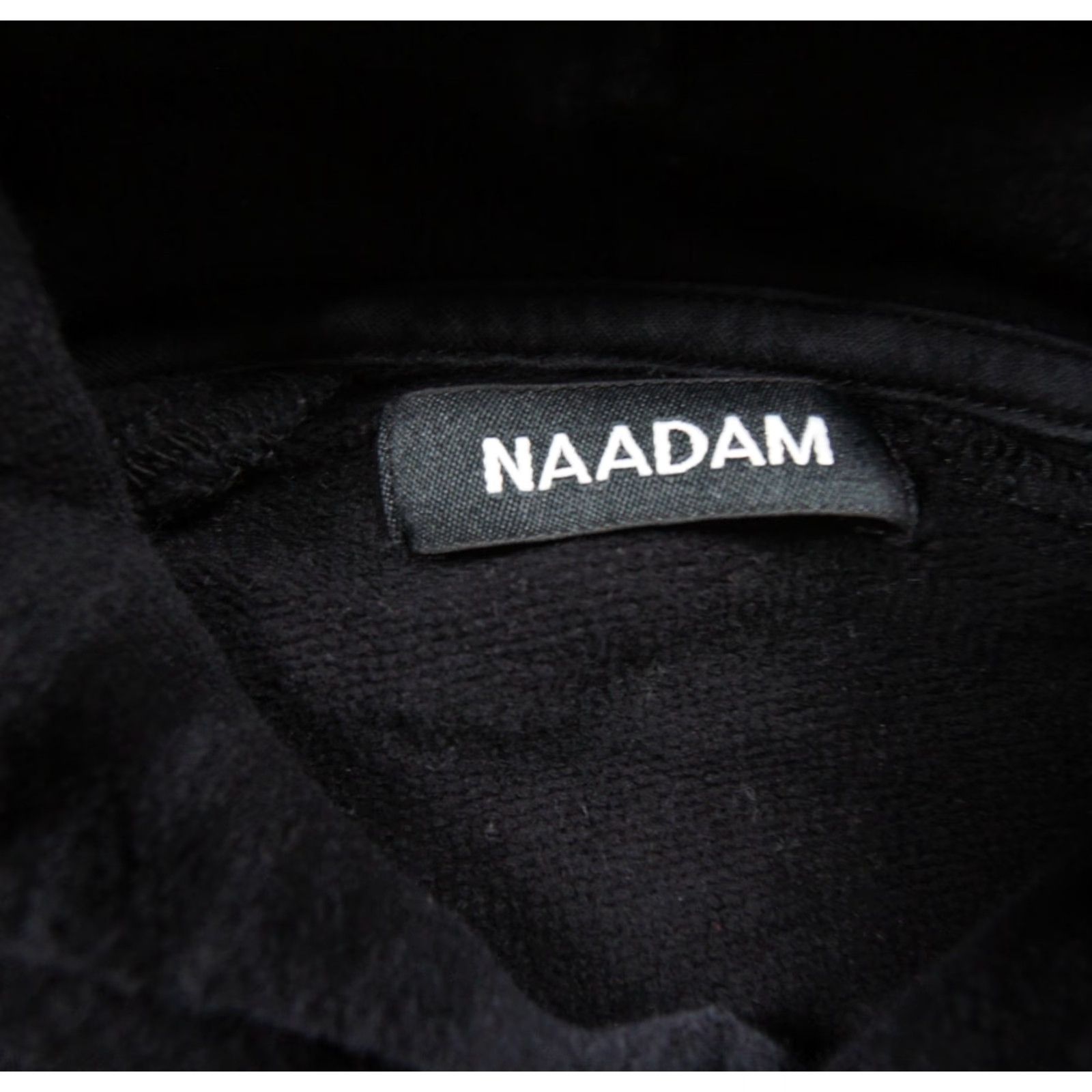 NAADAM Naadam Sweatshirt Womens Medium Black Hoodie Pullover Sweater Casual Size M / US 6-8 / IT 42-44 - 5 Thumbnail