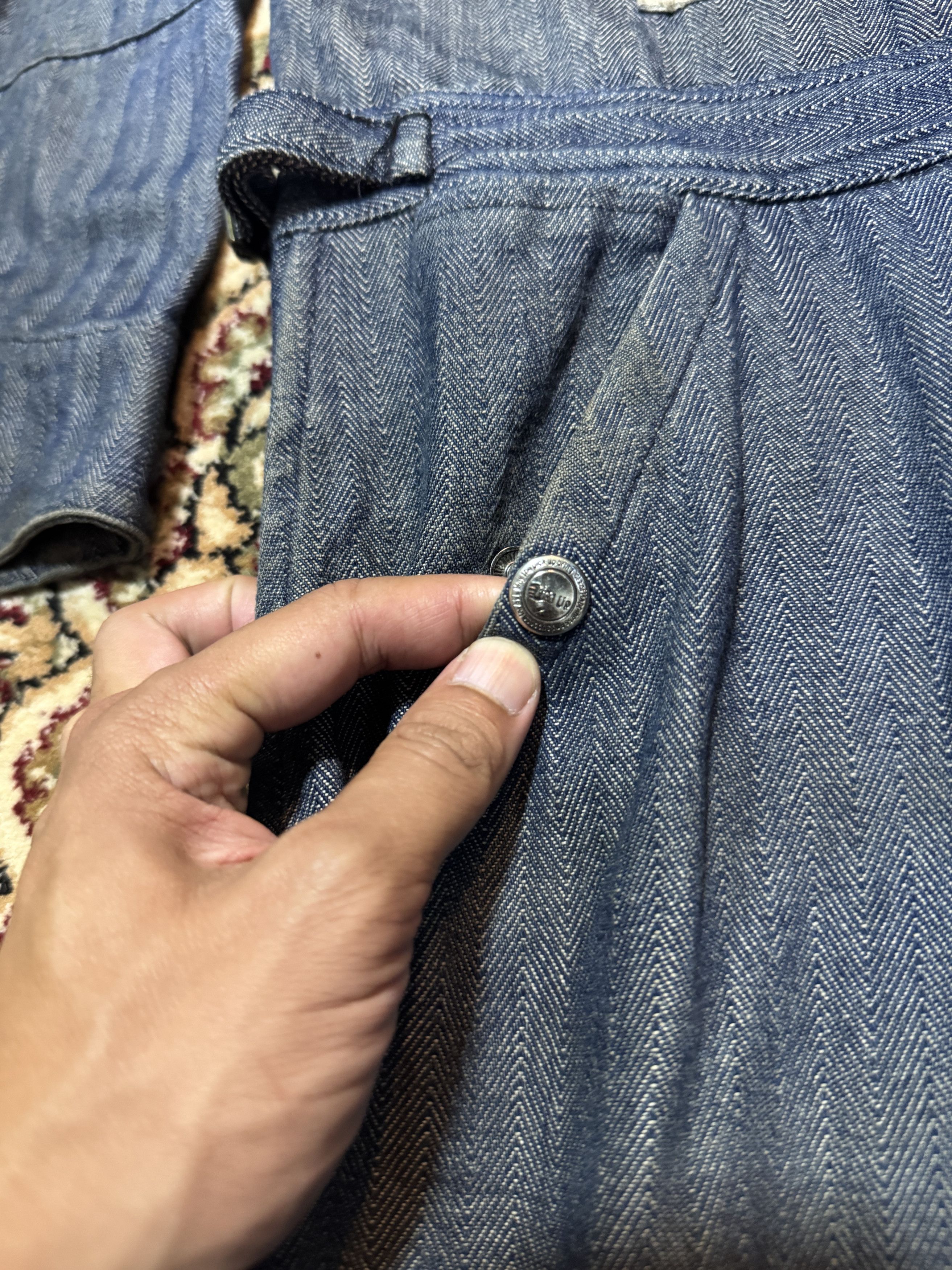 Sports Specialties × Vintage Vintage Pick-Up HBT Denim Coveralls Drag Racing Preview Size US 35 - 9 Thumbnail