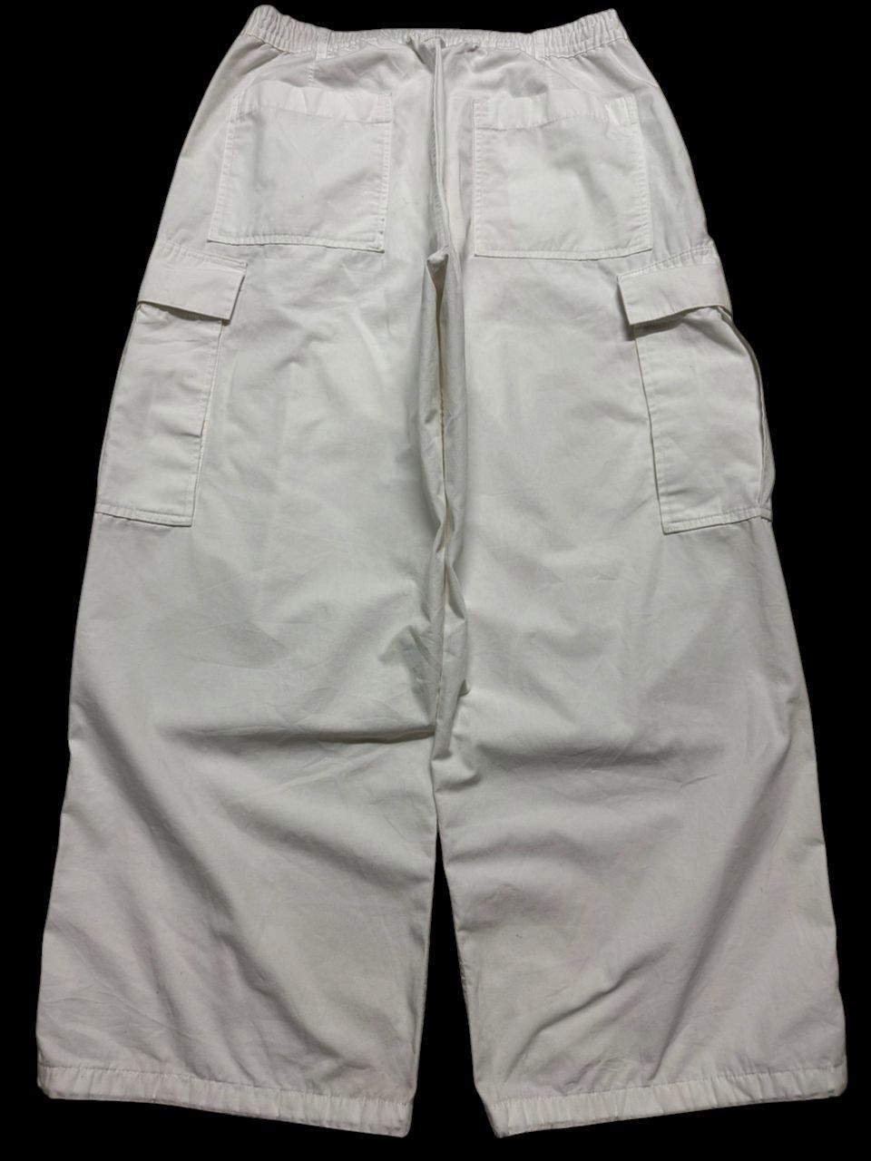 GU GU Ballon Parachute Cargo Yohji Yamamoto Style White Size US 34 / EU 50 - 9 Thumbnail