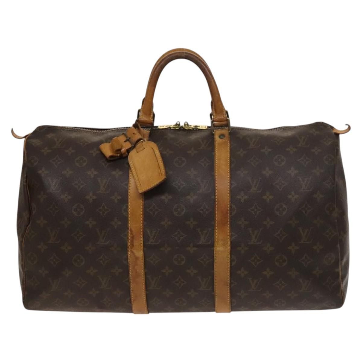 Louis Vuitton LOUIS VUITTON Monogram Keepall 50 Boston Bag M41426 Size ONE SIZE - 13 Thumbnail