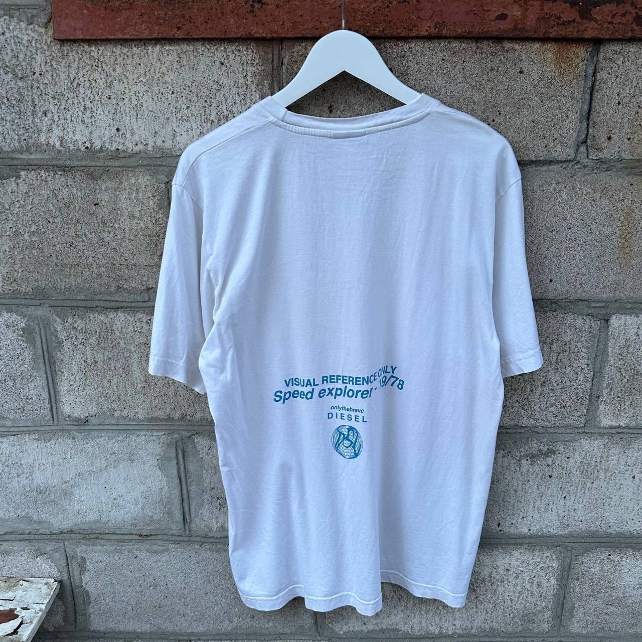 Diesel VTG Diesel T-shirts Big Logo Size L Y2K 00s USA Size US L / EU 52-54 / 3 - 2 Thumbnail