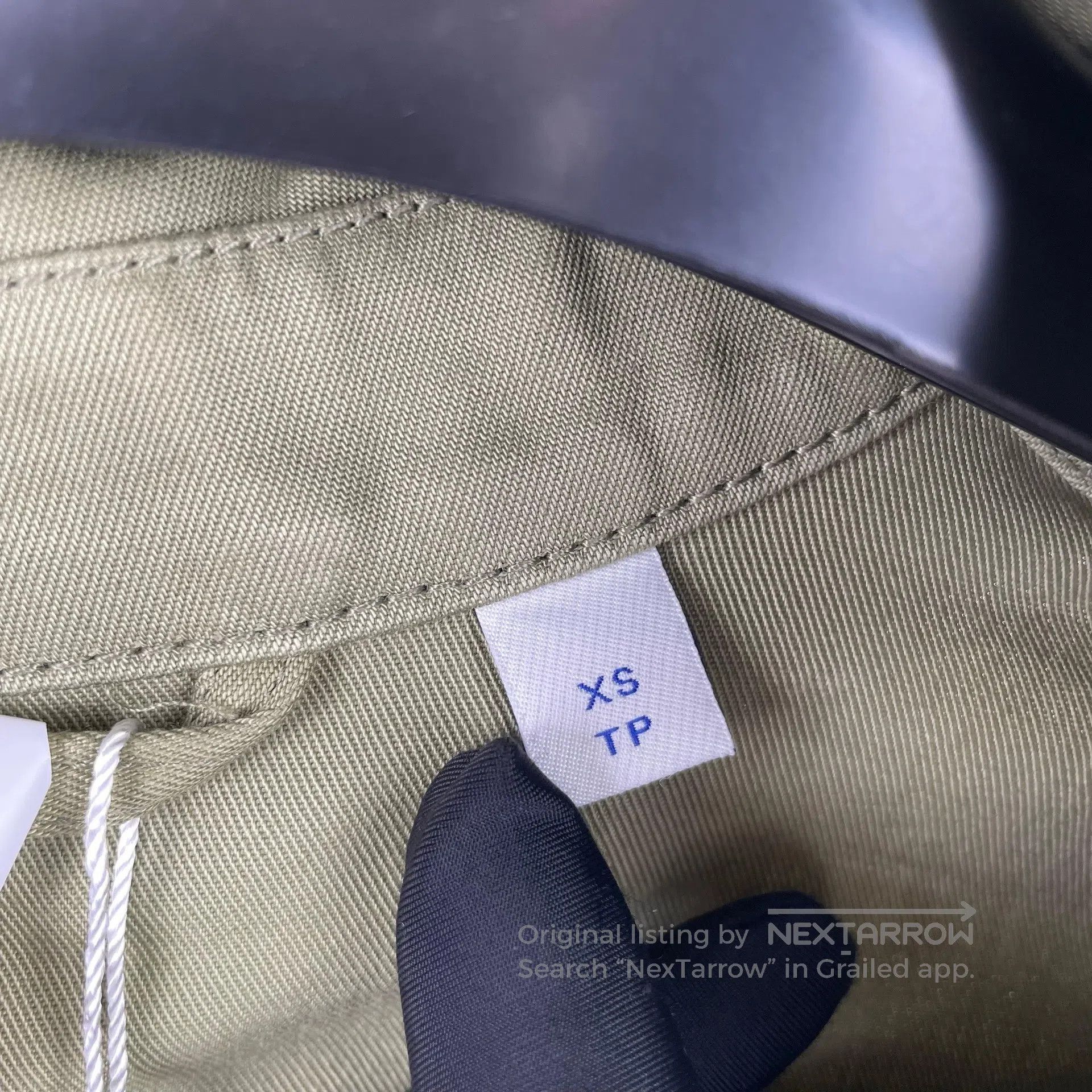 Burberry Burberry Chest Fox Embroidered Cursive Logo Letter Green S Size US XS / EU 42 / 0 - 4 Thumbnail