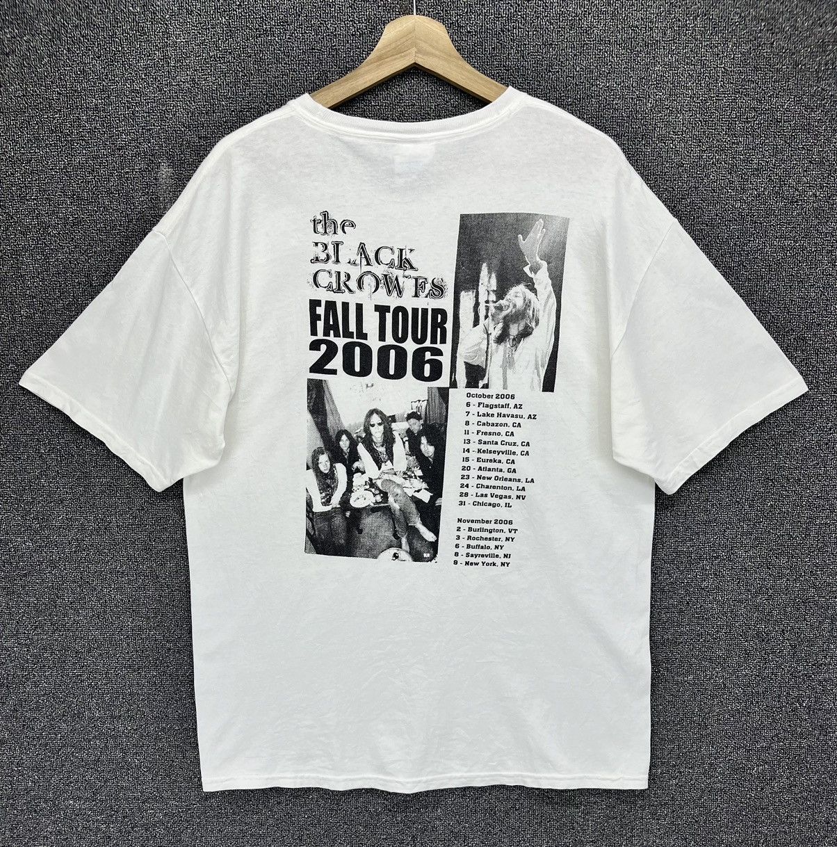 Band Tees × Vintage Vintage The Black Crowes Punk Rock Band Tees T Shirts Size US L / EU 52-54 / 3 - 6 Thumbnail