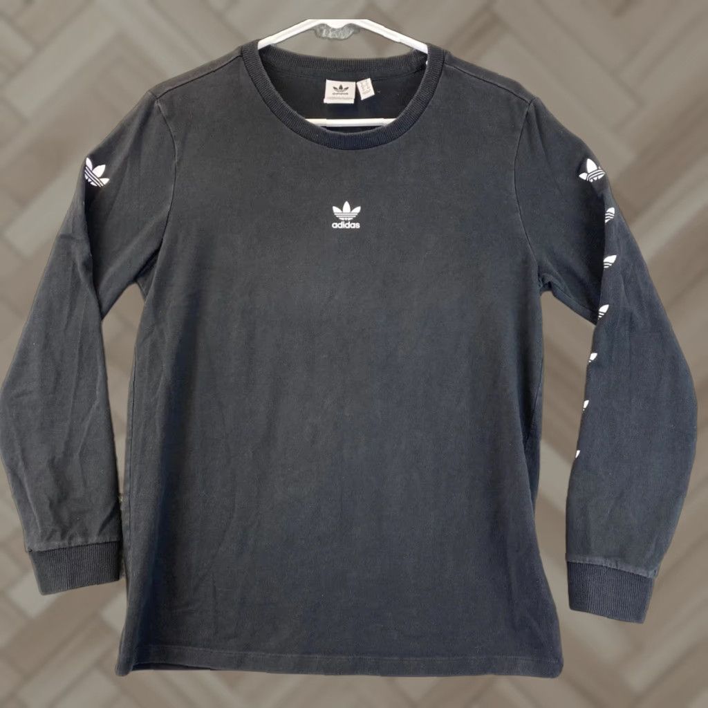 Adidas adidas The Steps Long Sleeve Tee Men's Black M / 81-50 Size US M / EU 48-50 / 2 - 1 Thumbnail