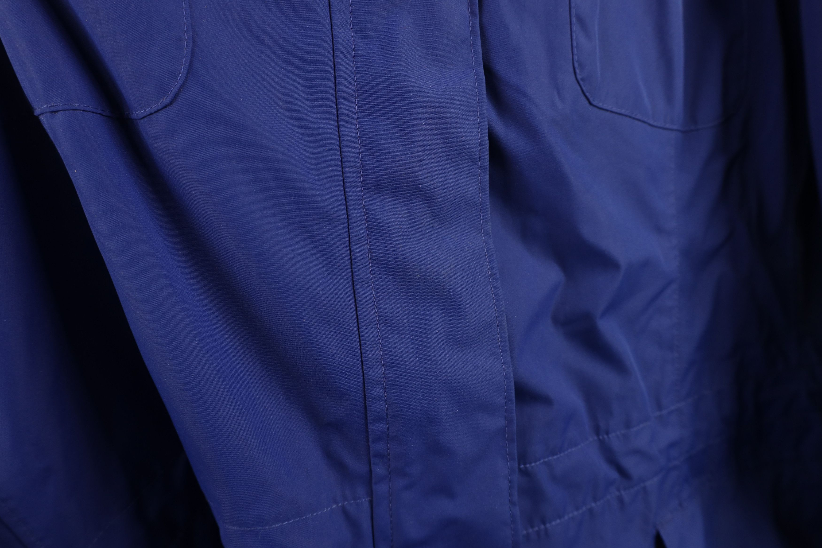 Lands' End × Vintage Vintage Lands End Hooded Full Zip Rain Parka Jacket Blue Size 3XL / US 20-22 - 5 Thumbnail