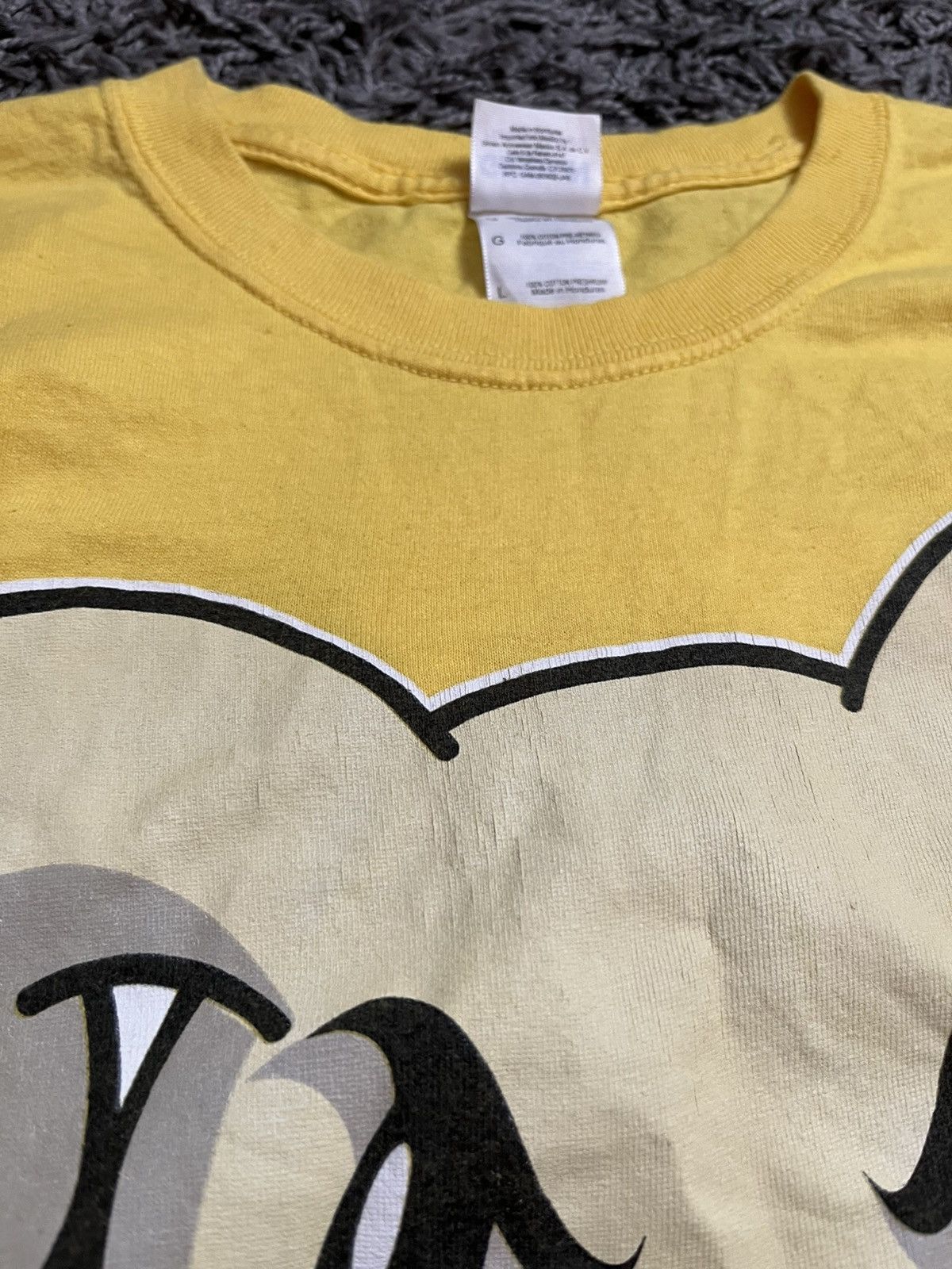 Band Tees Blink-182 Pop Punk Band Tee Yellow Bunny Logo Size L Size US L / EU 52-54 / 3 - 4 Thumbnail