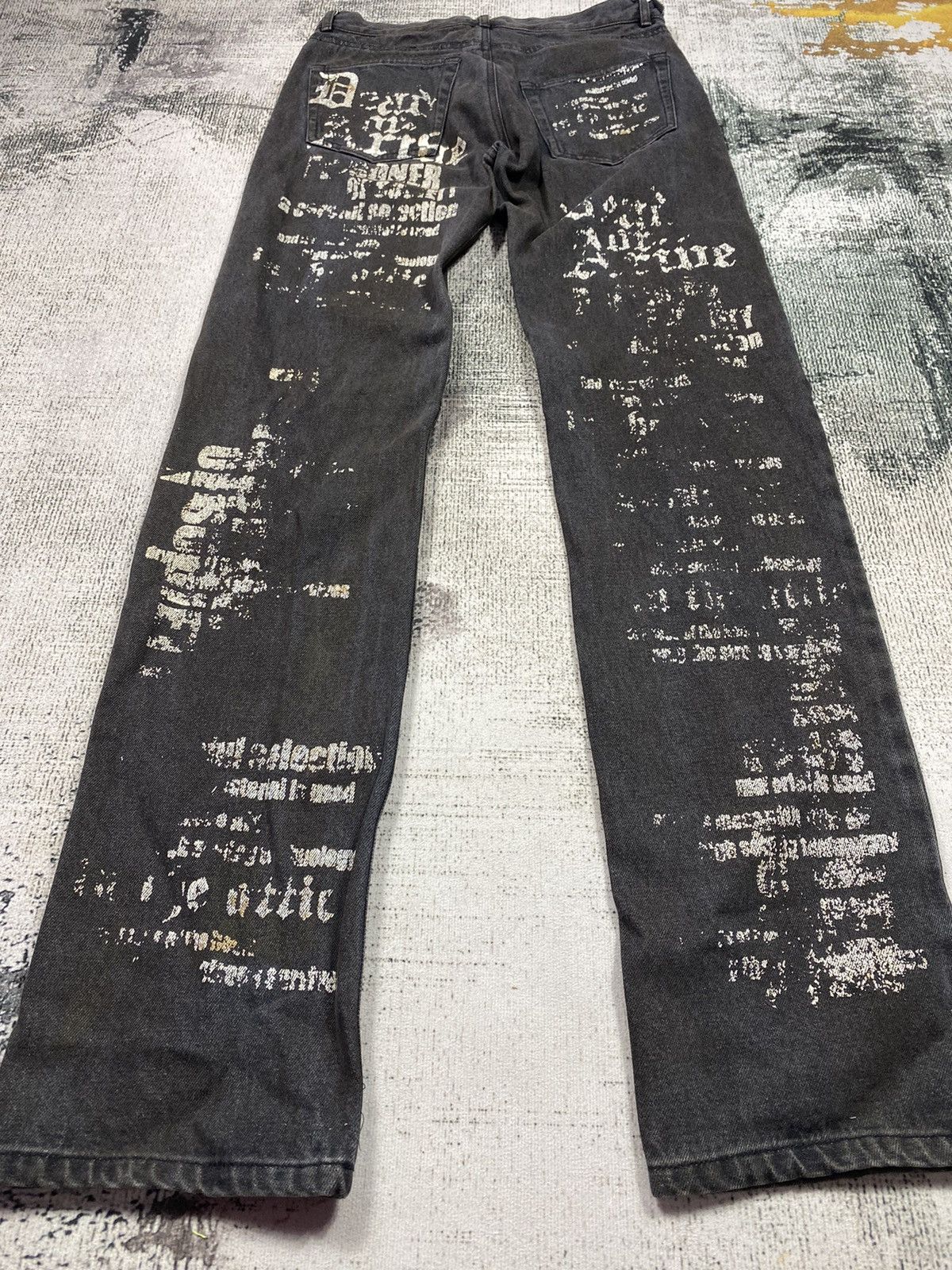 Seditionaries RARE🔥Distressed Japanese Brand In The Attic Size US 29 - 11 Thumbnail