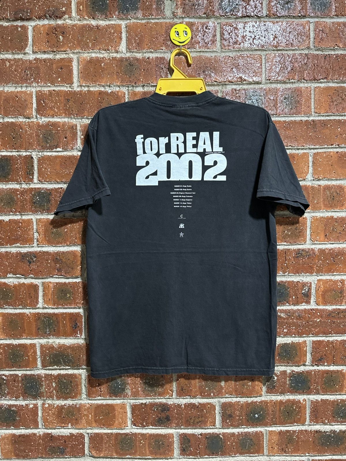 Band Tees × Hanes × Vintage Vintage For Real 2002 Chemistry Tour Faded Tee Size US M / EU 48-50 / 2 - 1 Thumbnail