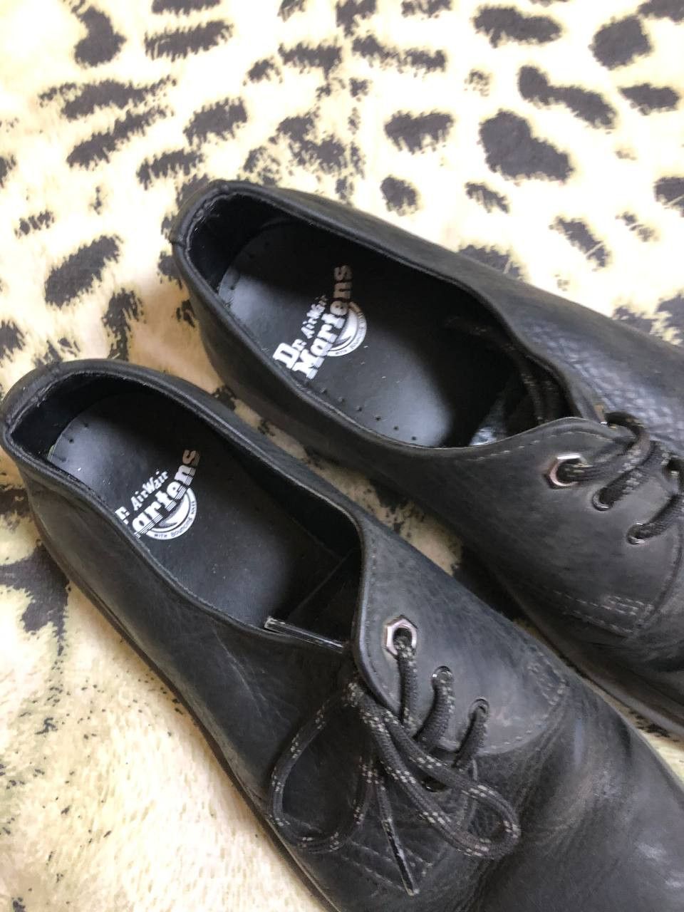 Dr. Martens Rare Vintage Dr Martens Air-Wair 1461 Black Leather Shoes Size US 8.5 / EU 41-42 - 15 Thumbnail