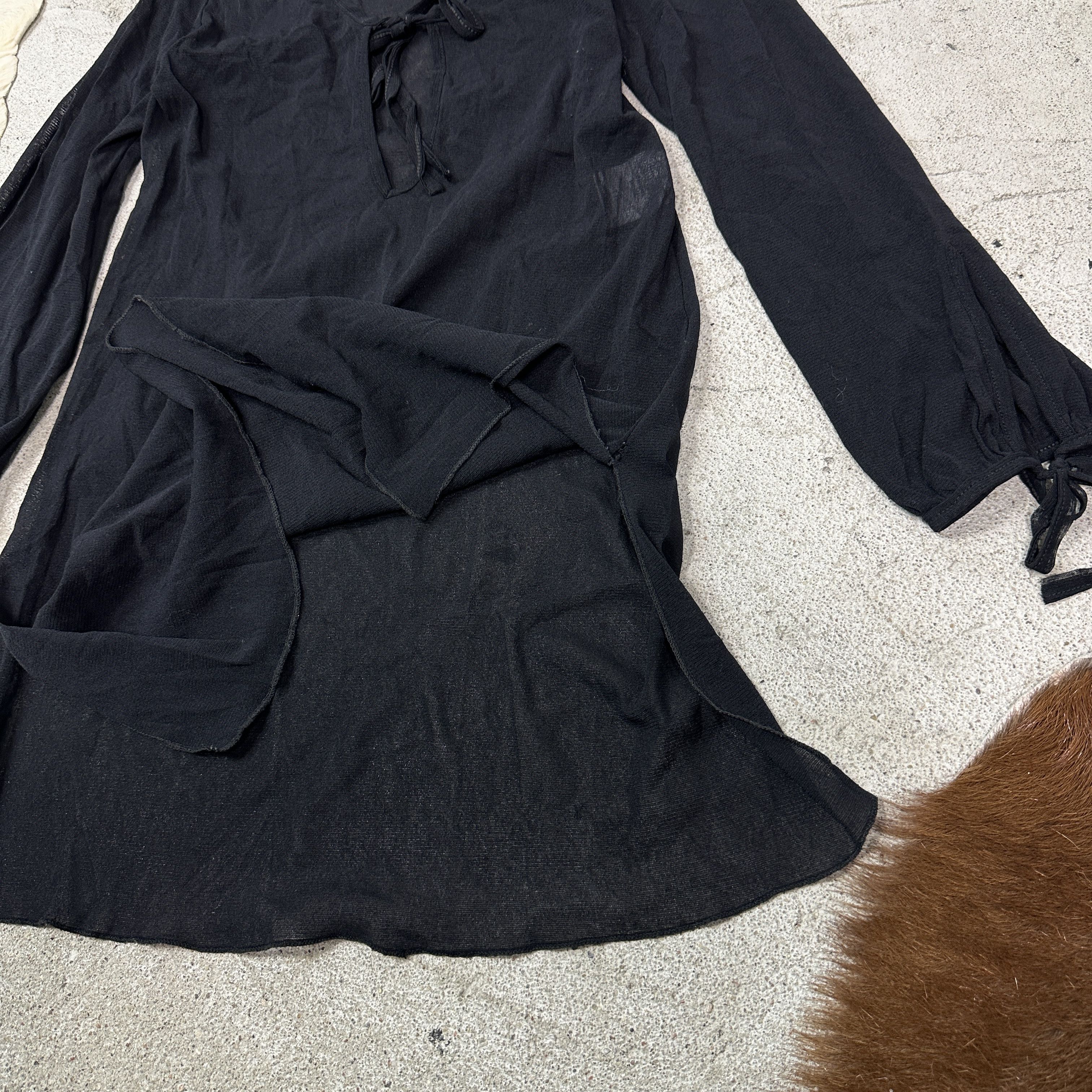 Vintage Vintage Avant Garde Mesh Lightweight Dress / Tunic Y2K Size S / US 4 / IT 40 - 3 Thumbnail