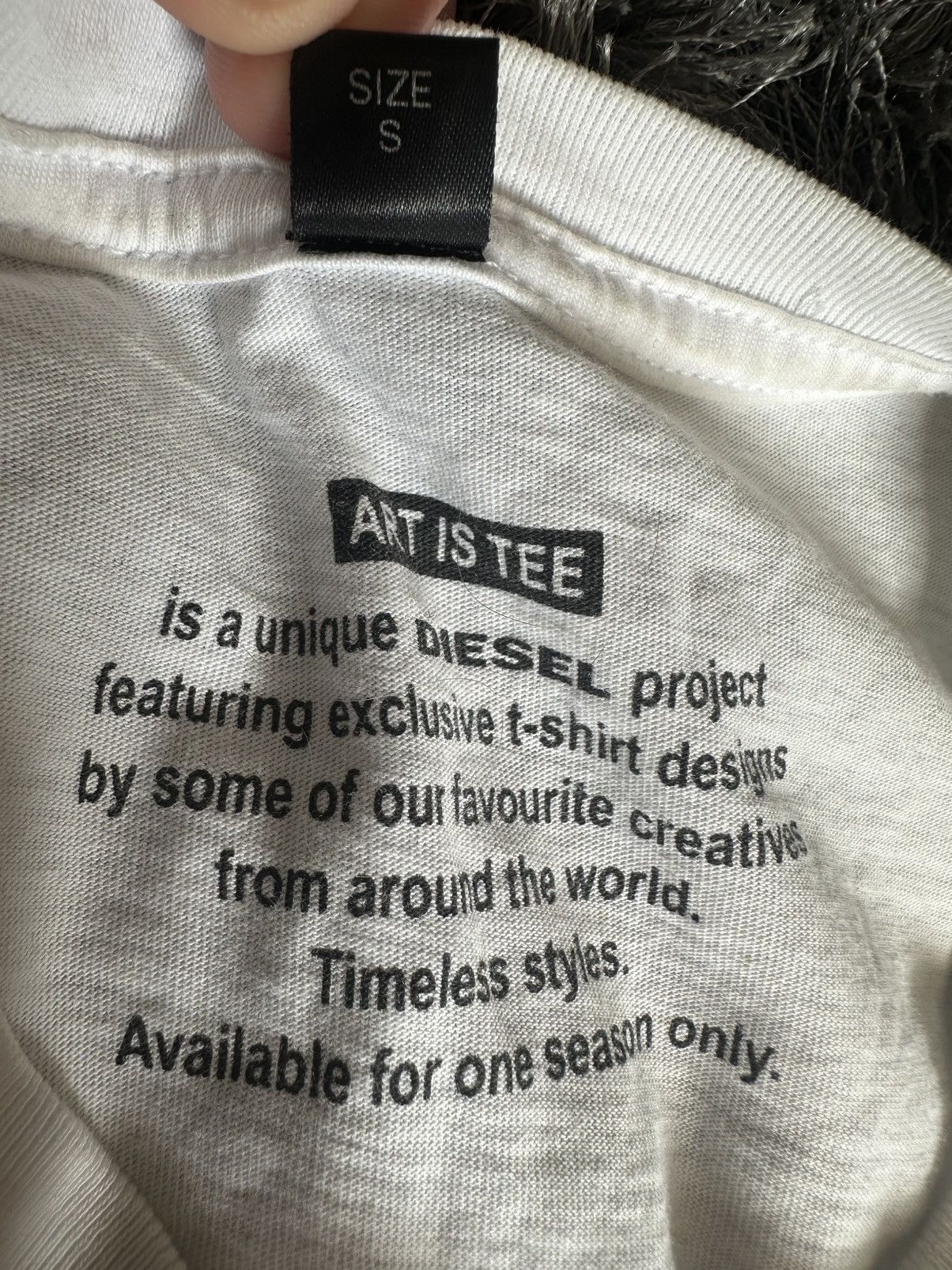 Diesel Diesel x Claudio Majorana Art is Tee Collection White Tshirt Size US S / EU 44-46 / 1 - 6 Thumbnail