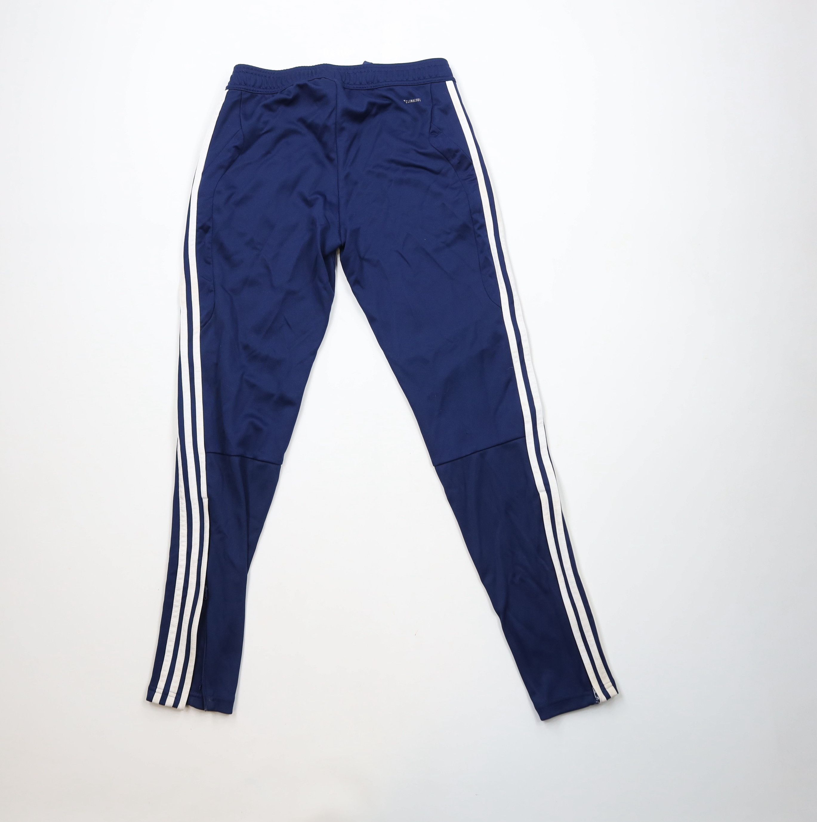 Adidas × Vintage Vintage Y2K Adidas Striped Tapered Soccer Warm Up Pants Blue Size US 32 / EU 48 - 11 Thumbnail