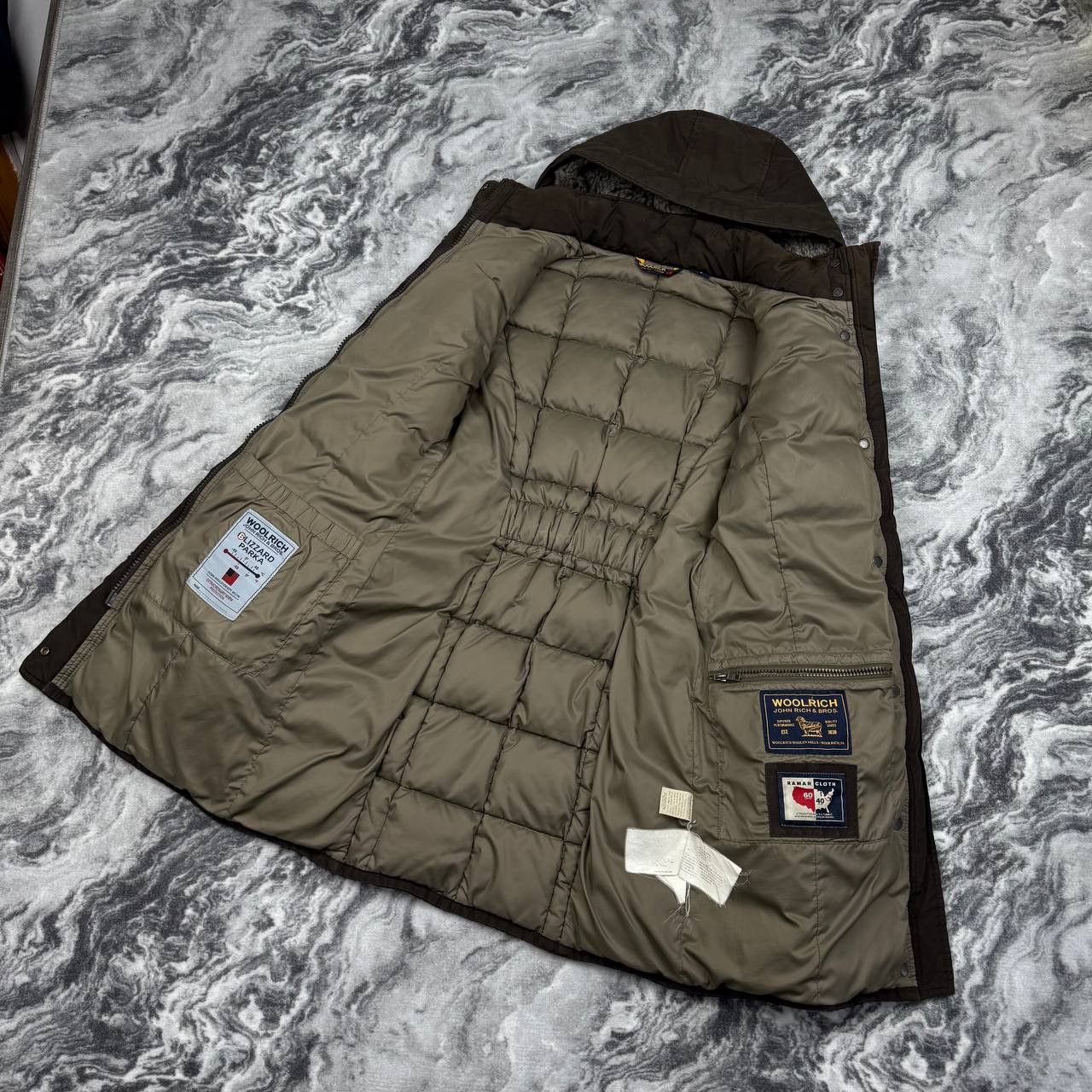 Woolrich Woolen Mills Woolrich Blizzard Parka Fur Hooded Down Jacket Winter Size S / US 4 / IT 40 - 8 Thumbnail