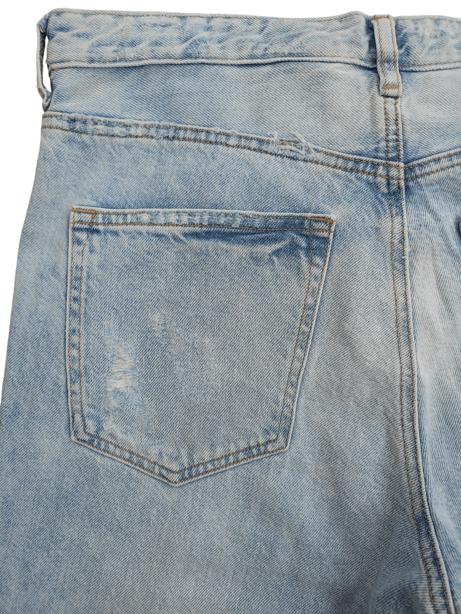 H&M & DENIM by H&M Boyfriend Distressed Streetwear Size 28" / US 6 / IT 42 - 23 Thumbnail