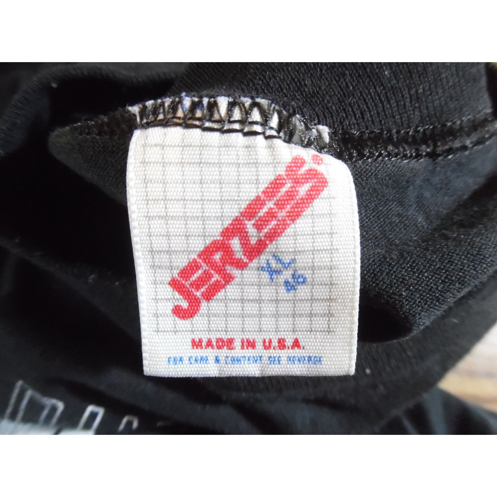 Jerzees HMS Pinafore Opera Black T-Shirt XL 46 1990s Double Sided Size US XL / EU 56 / 4 - 6 Thumbnail