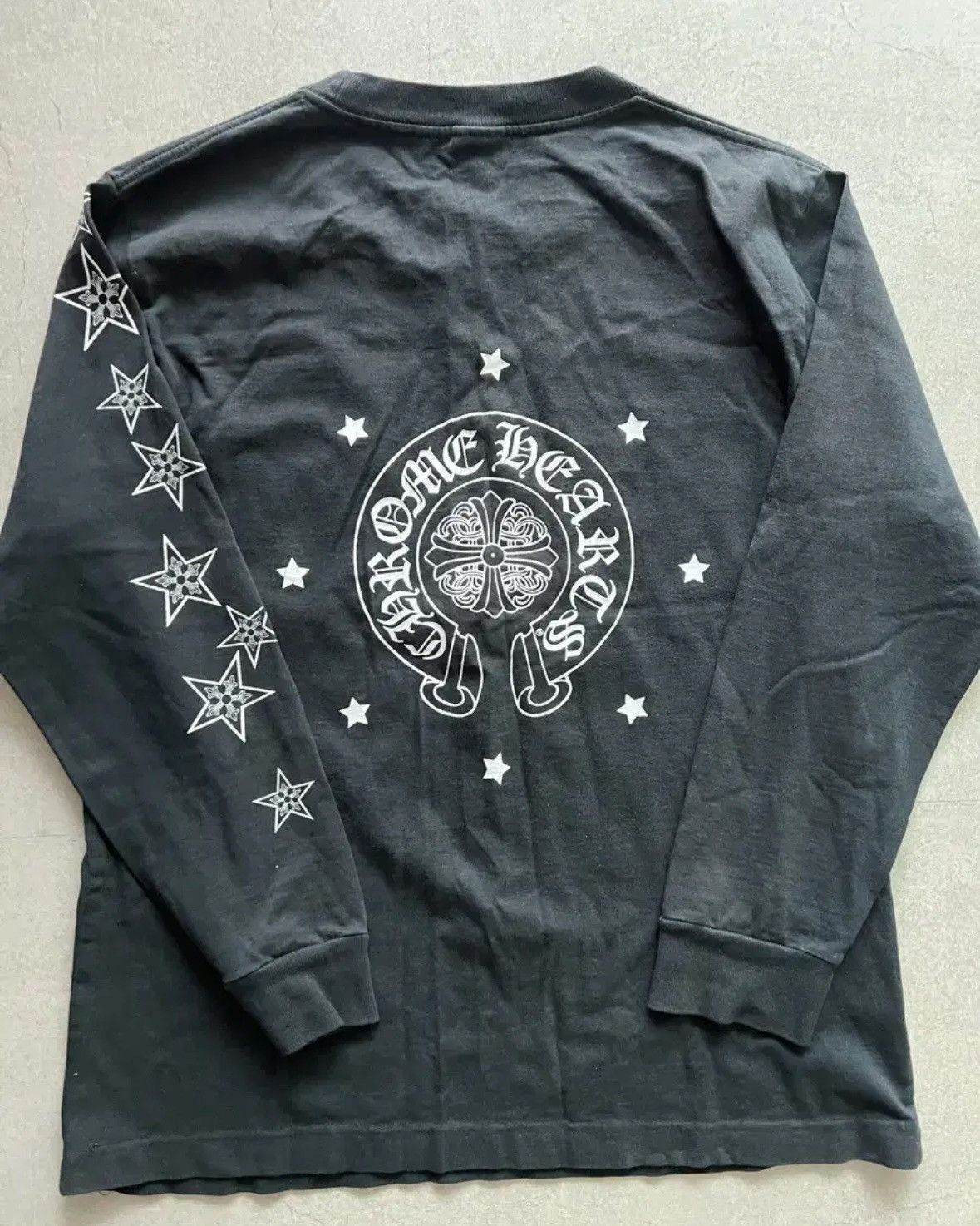 トップス 90s Chrome Hearts tee 1990S CHROME HEARTS SCROLL TEE – TWO FOLD