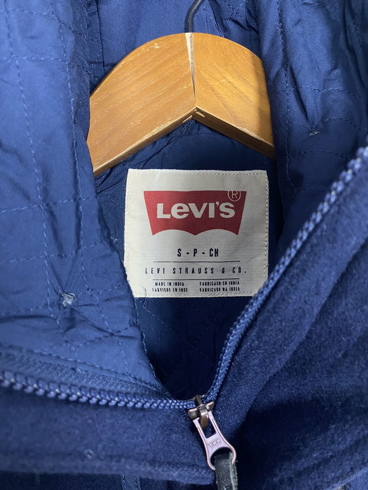 Levi's Rare‼️ Levi’s Wool Duffle Coat Hoodie Size M / US 6-8 / IT 42-44 - 6 Thumbnail