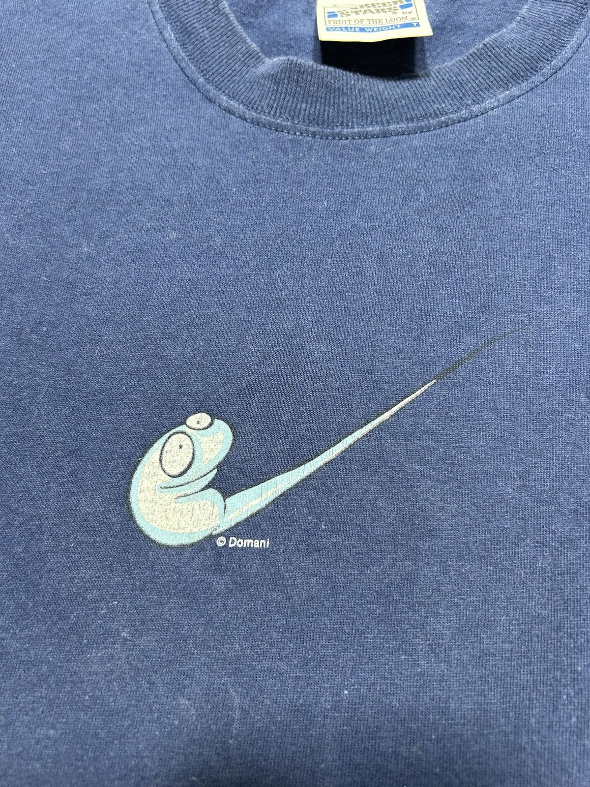 Vintage Vintage Y2K Adult Humor Nike Spermatozoon Domani T-Shirt Size US L / EU 52-54 / 3 - 8 Thumbnail