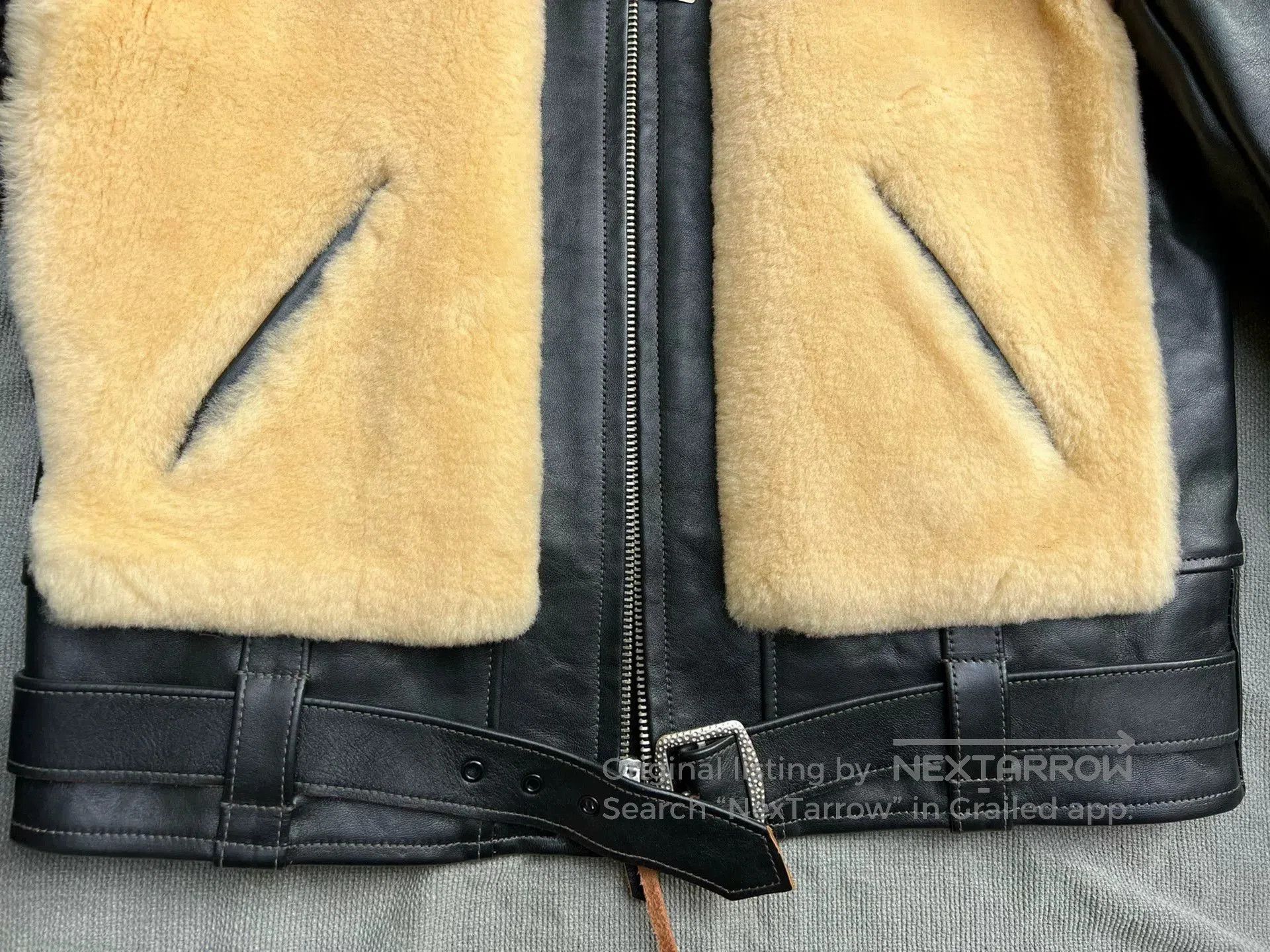 The Real McCoy's Joe McCoy Tea Core Horsehide Jacket. Size US M / EU 48-50 / 2 - 4 Thumbnail