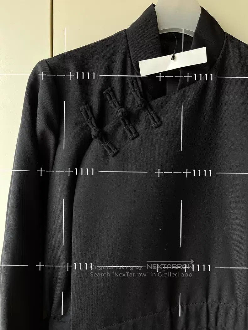 Comme des Garcons Comme Des Garcons Chinese style buckle wool coat Size XS / US 0-2 / IT 36-38 - 5 Thumbnail