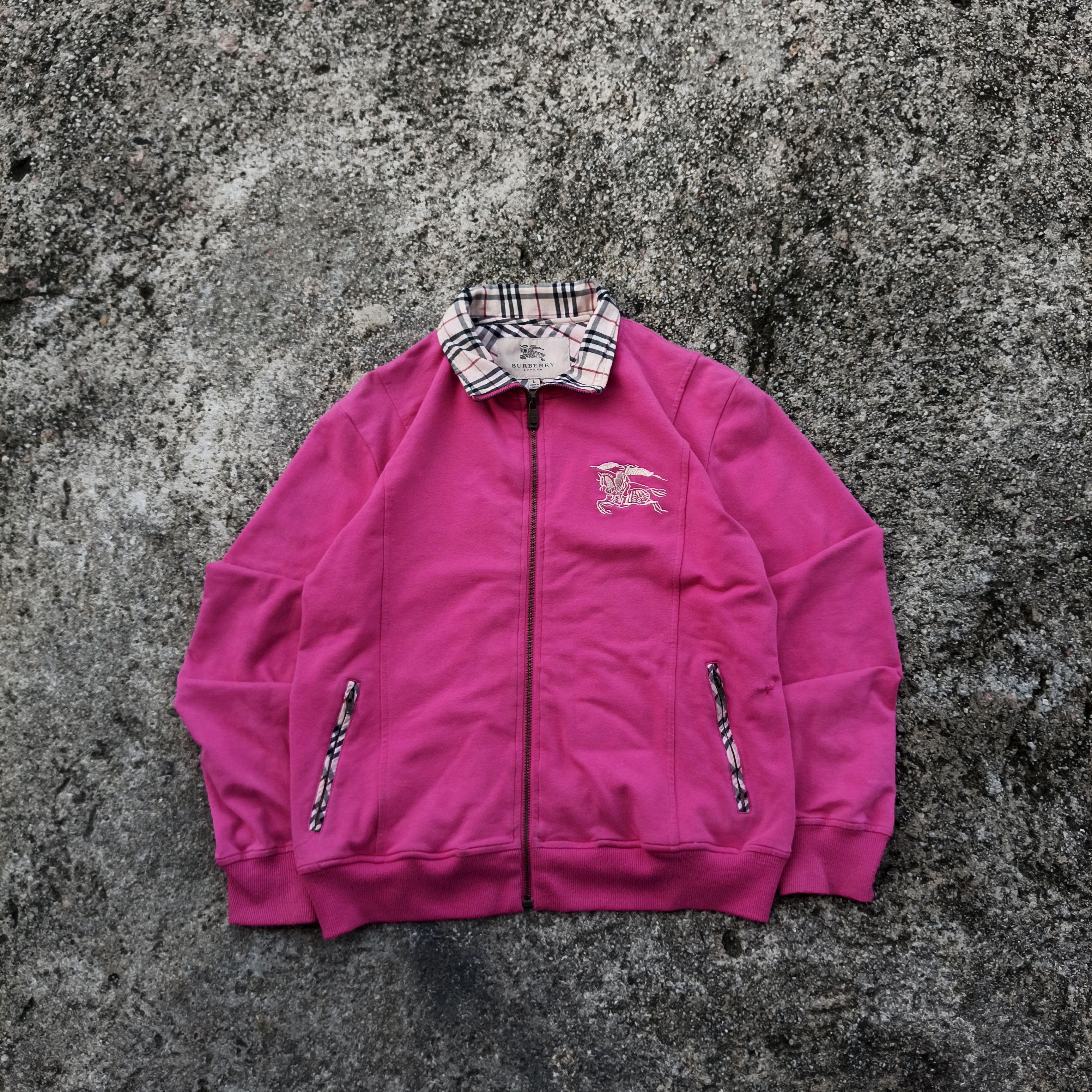 Burberry BURBERRY WOMEN ZIP UP HOODIE Size L / US 10 / IT 46 - 1 Thumbnail